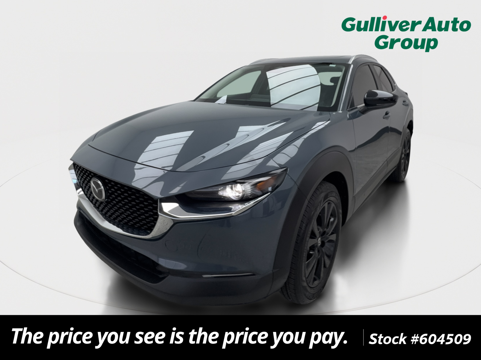Polymetal Gray Metallic 2024 Mazda CX-30 SUV / Crossover All-Wheel Drive 6-Speed Automatic