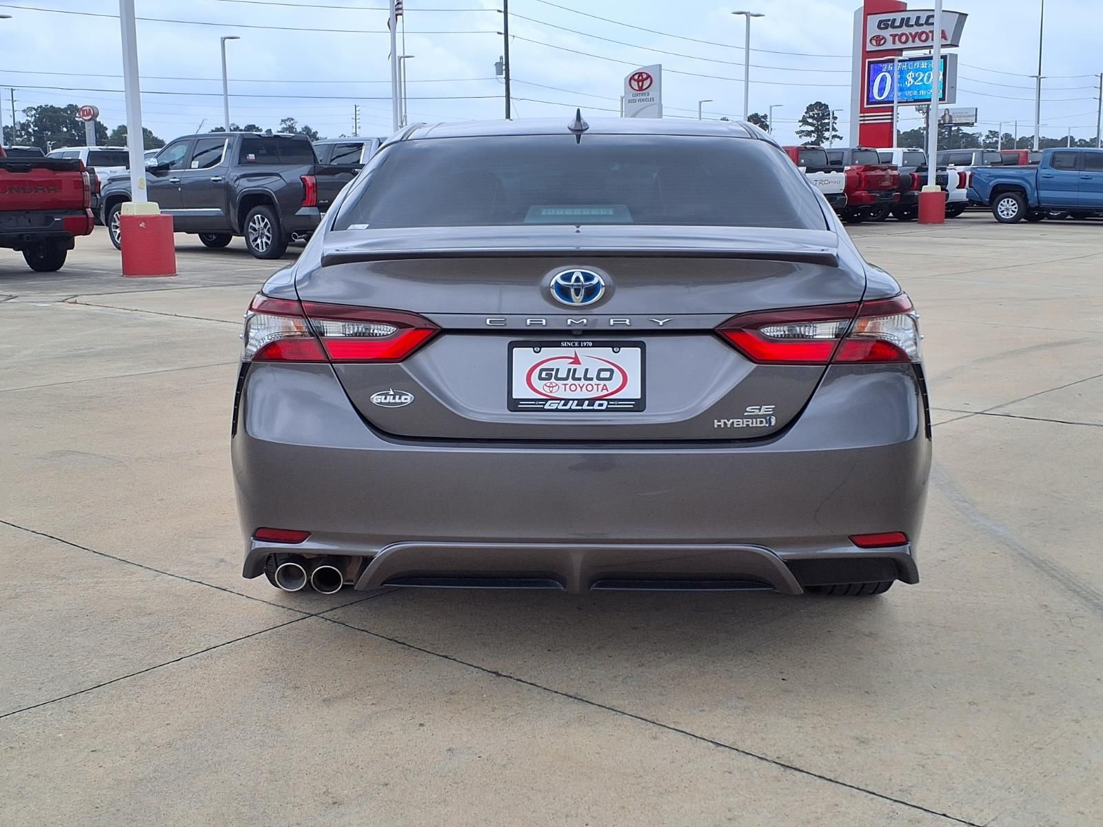2021 Toyota Camry Hybrid SE Gray at Bayway Cadillac Southwest