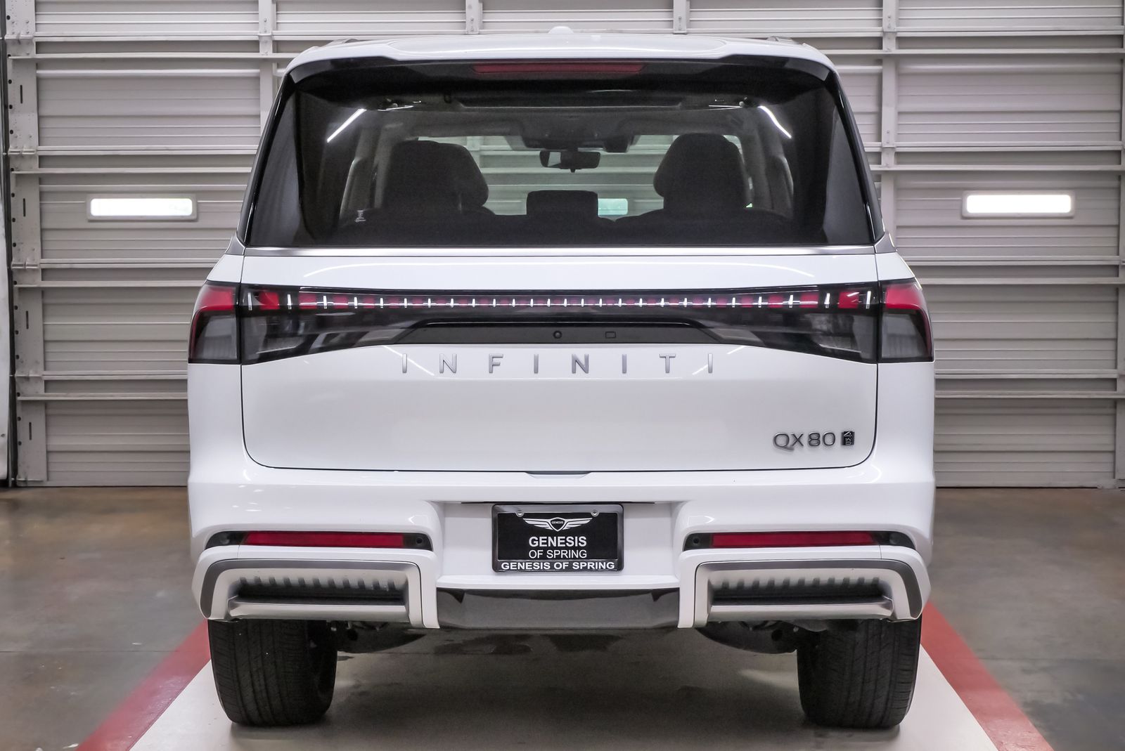 2025 INFINITI QX80 SENSORY White at River Oaks CDJR