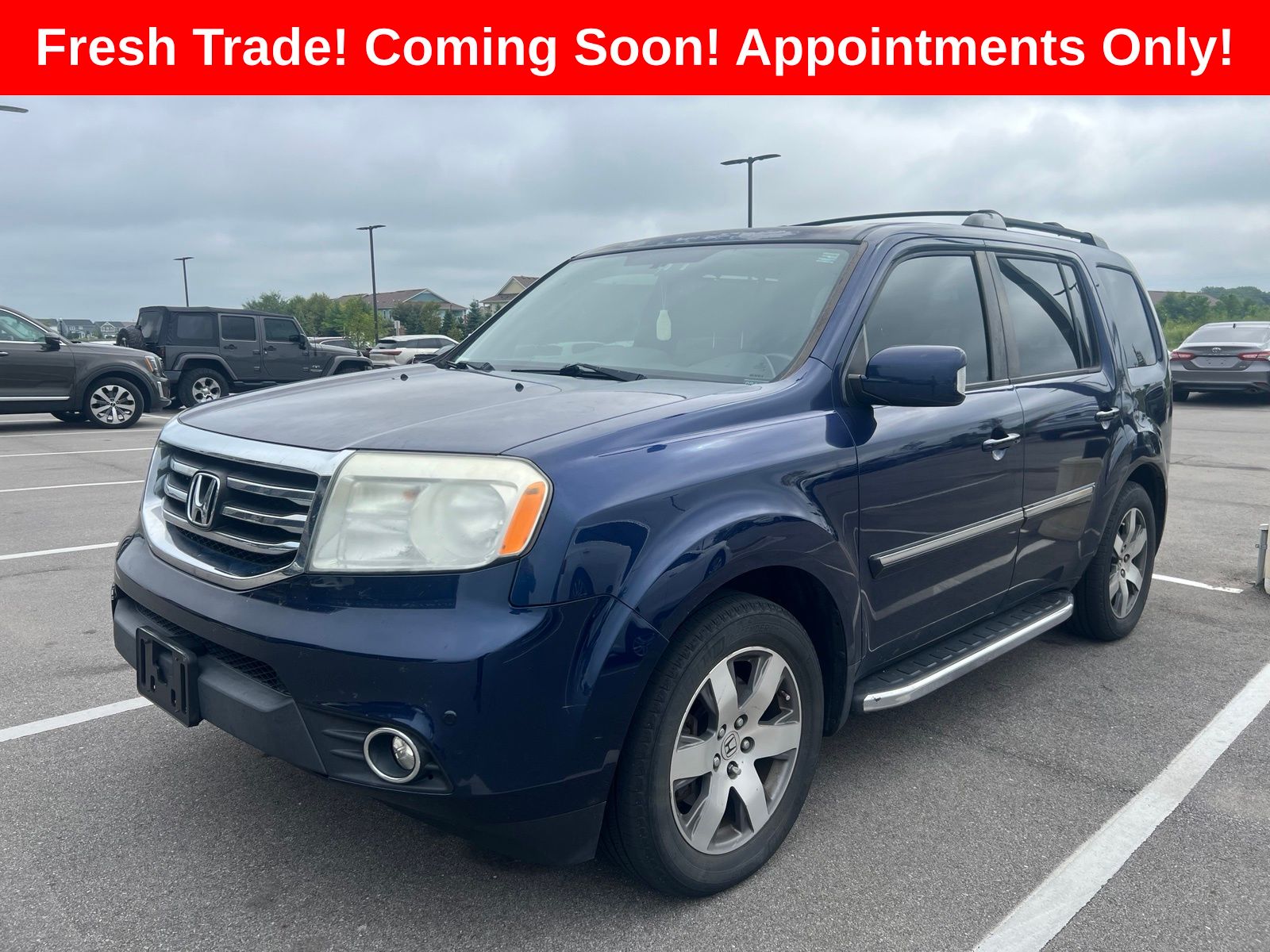 Black (Obsidian Blue Pearl) 2015 Honda Pilot SUV / Crossover Four-Wheel Drive 5-Speed Automatic