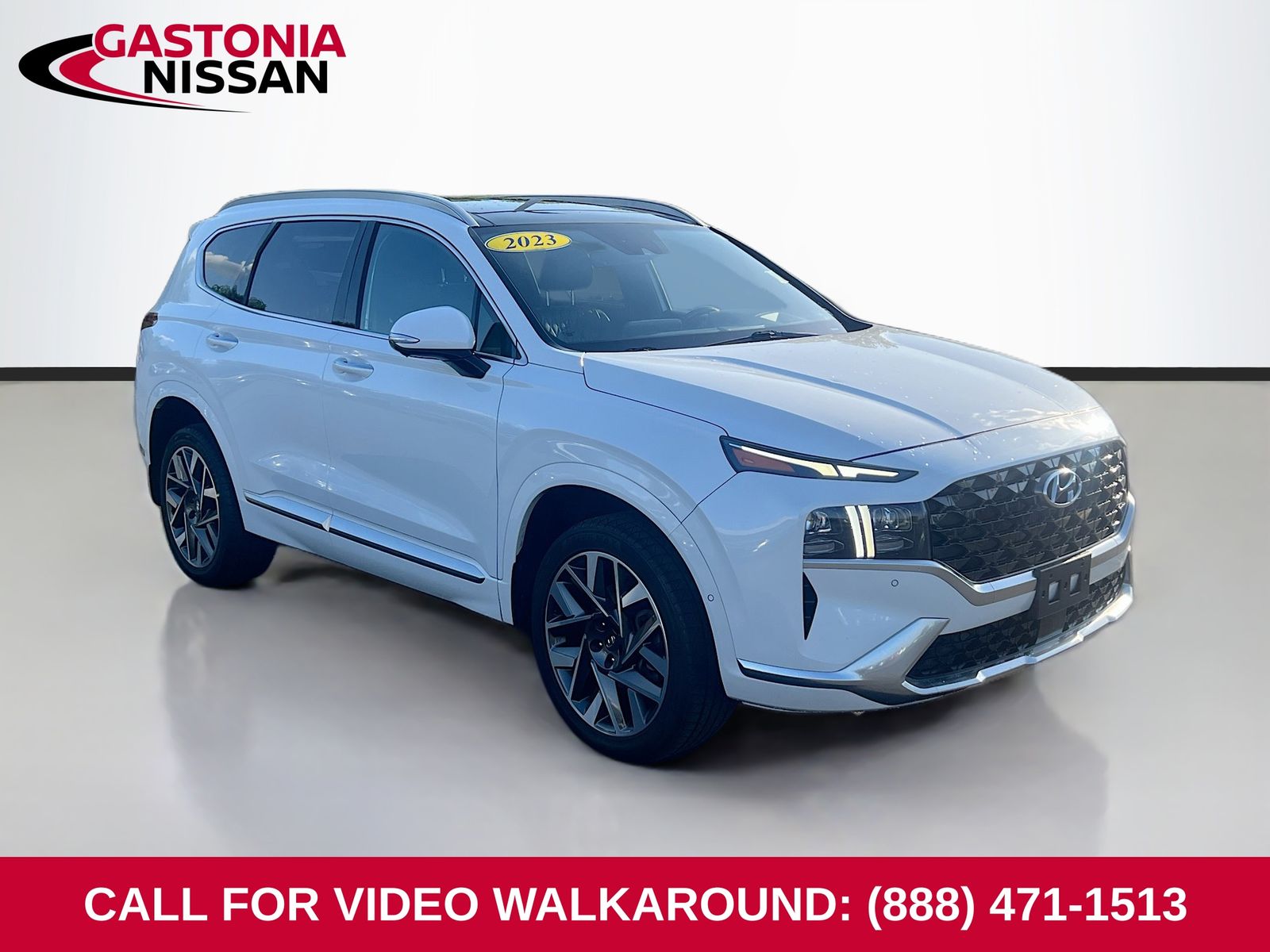 Quartz White 2023 Hyundai Santa Fe Calligraphy AWD SUV / Crossover All-Wheel Drive Automatic