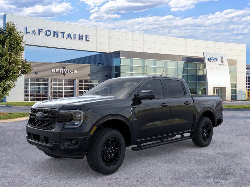 Shadow Black 2026 Ford Ranger Pickup Truck Four-Wheel Drive Automatic