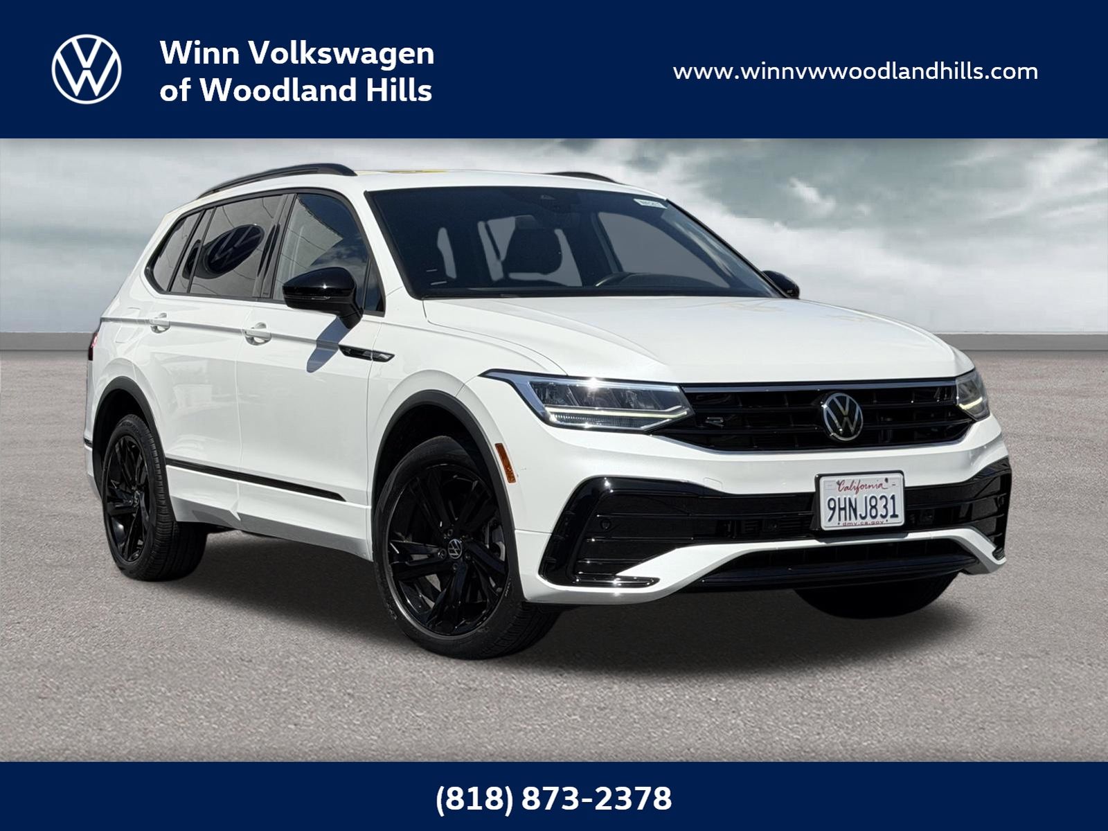 2023 Volkswagen Tiguan 2.0T SE R-Line Black