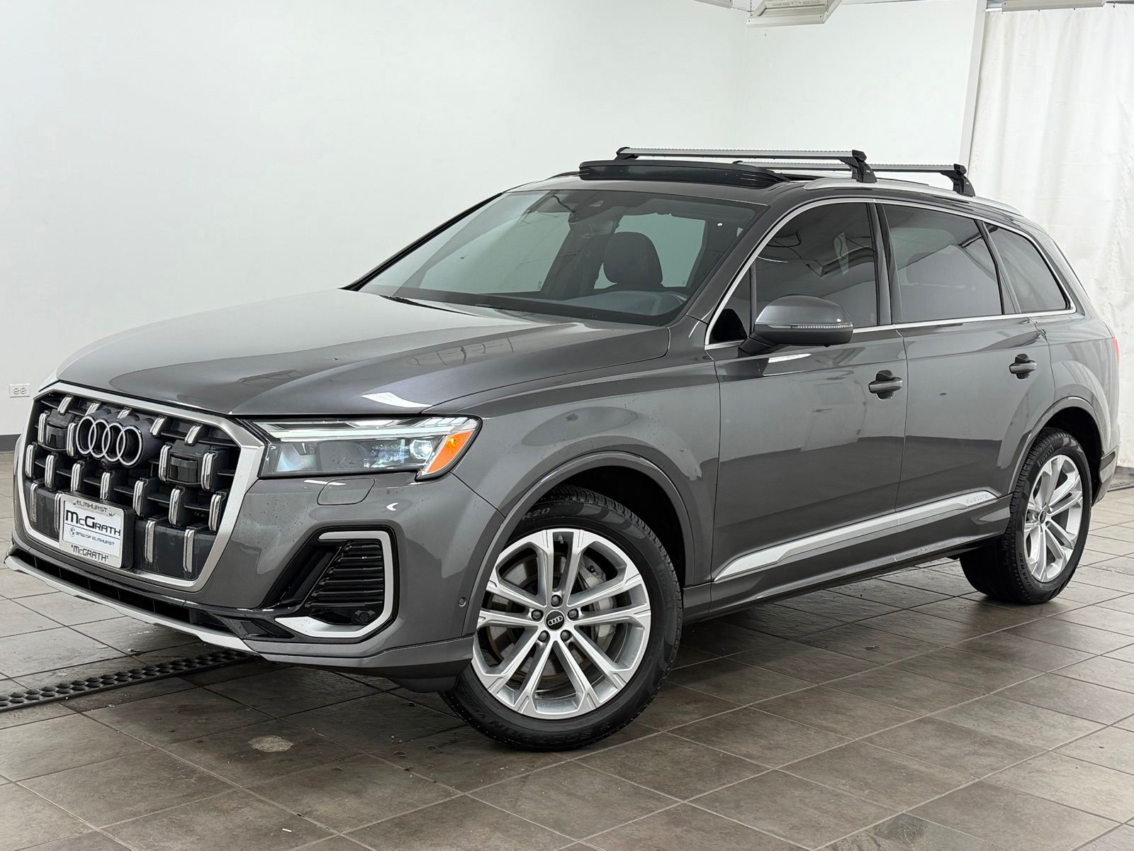 Samurai Gray Metallic 2025 Audi Q7 SUV / Crossover All-Wheel Drive 8-Speed Automatic