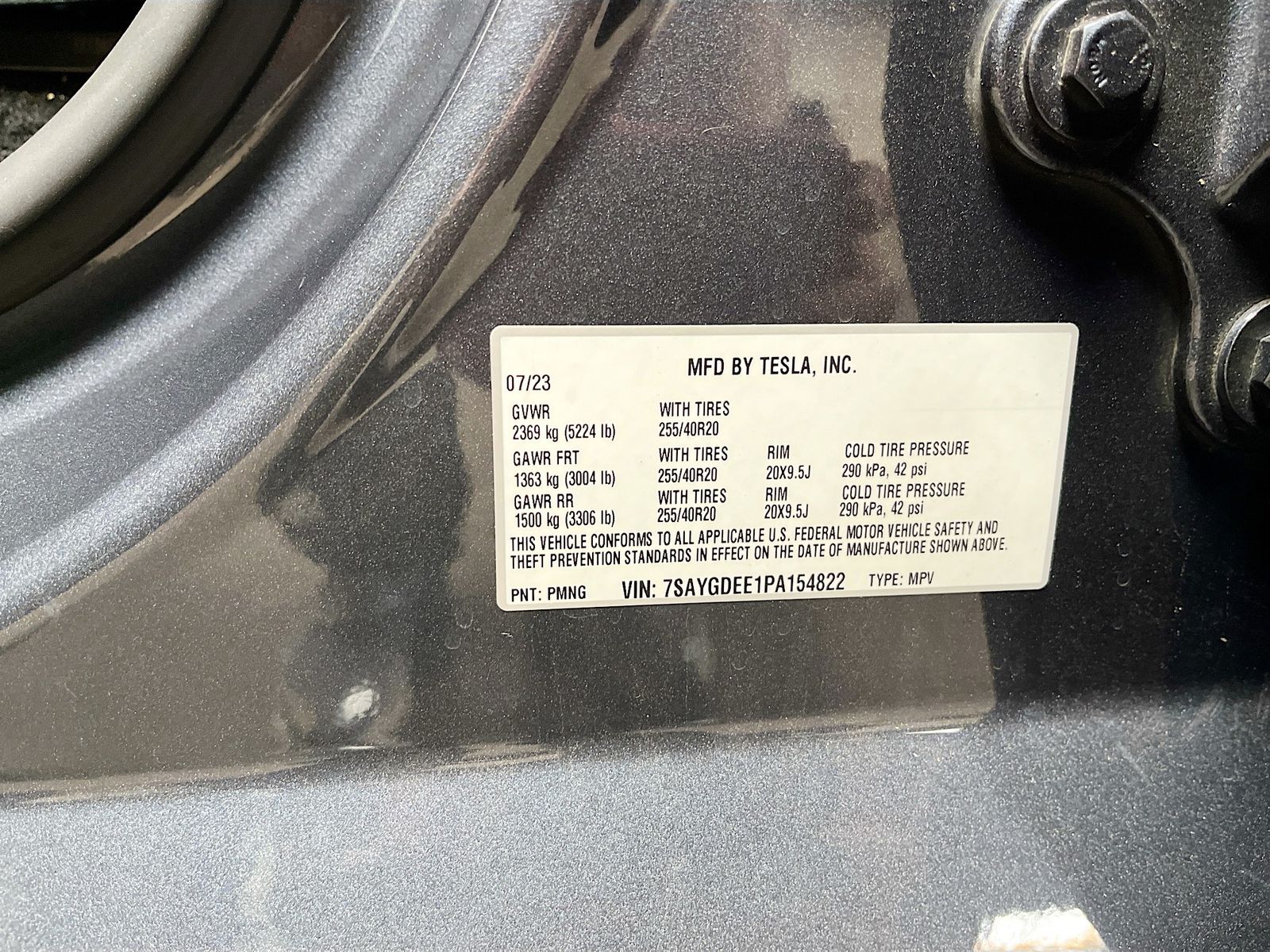Used 2023 Gray Tesla Long Range image 30