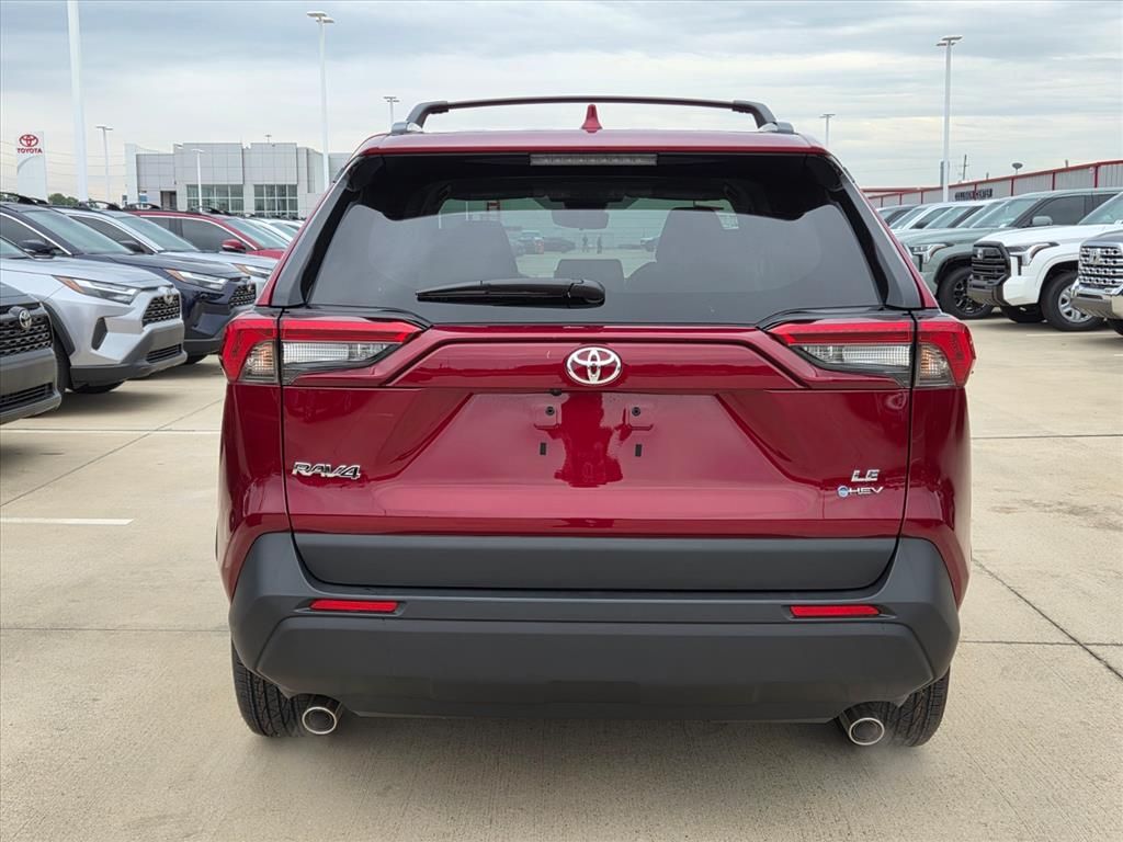 2025 Toyota RAV4 Hybrid LE Red at Community Toyota