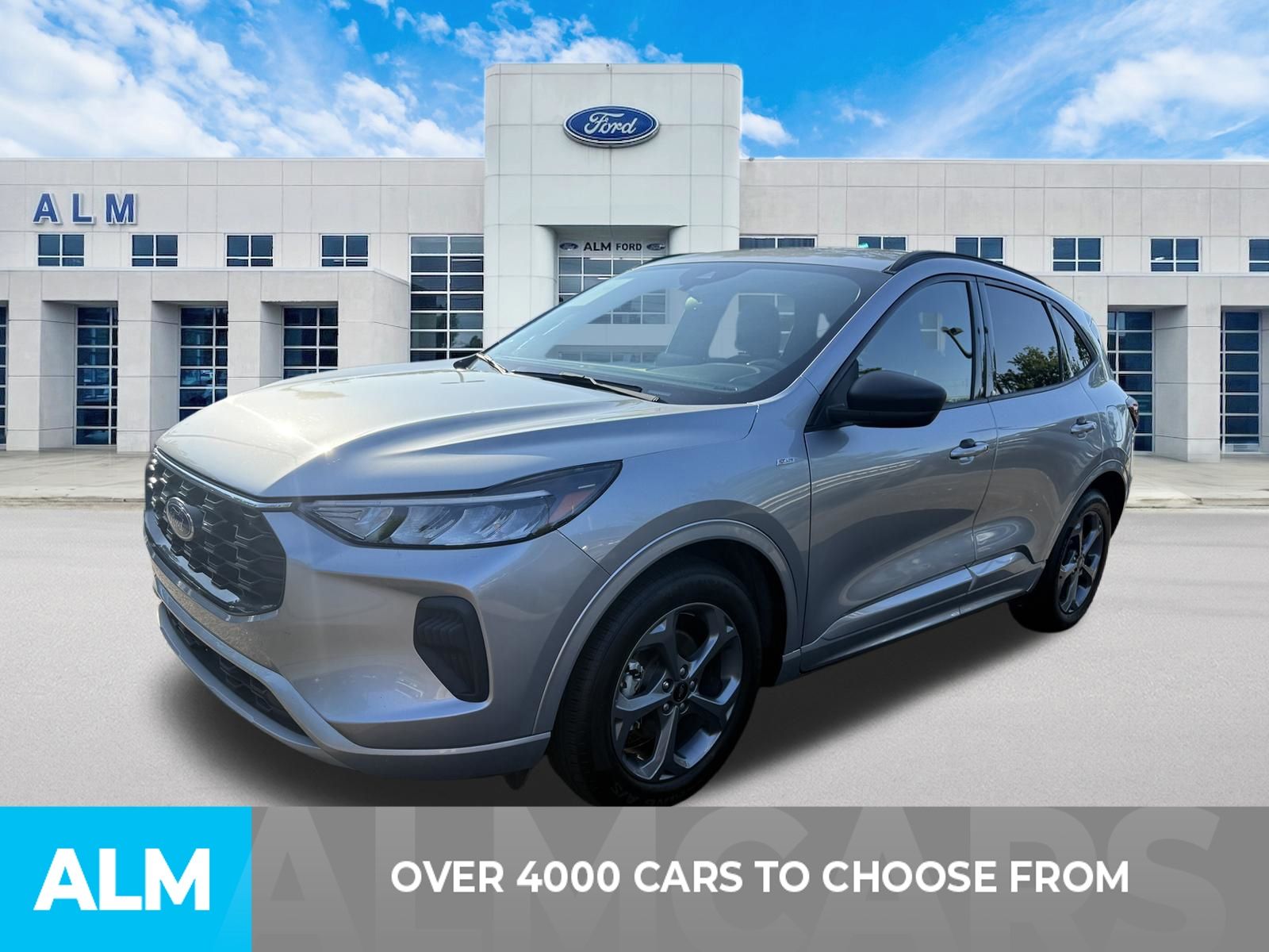 Used 2023 Iconic Silver Metallic Ford ST-Line image 2