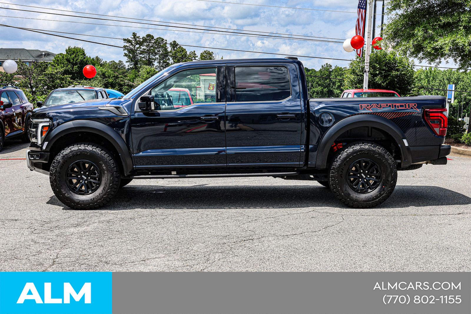 Used 2024 Blue Ford Raptor image 10