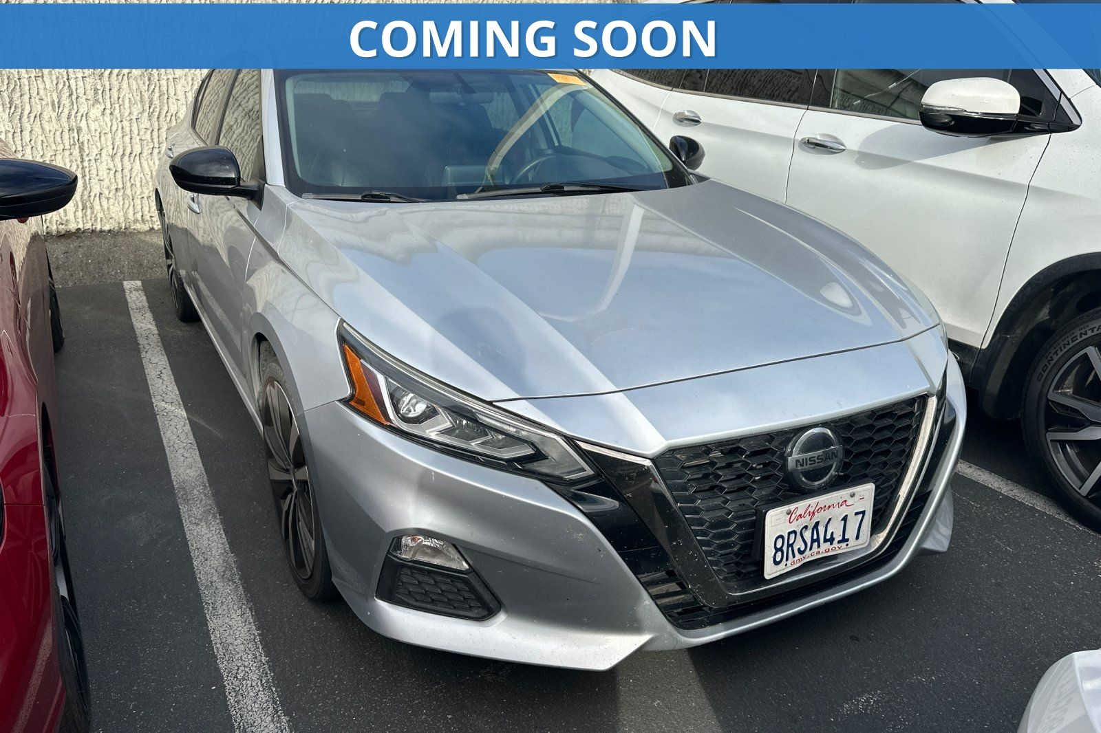 Brilliant Silver Metallic 2019 Nissan Altima Sedan Front-Wheel Drive Continuously Variable Transmission