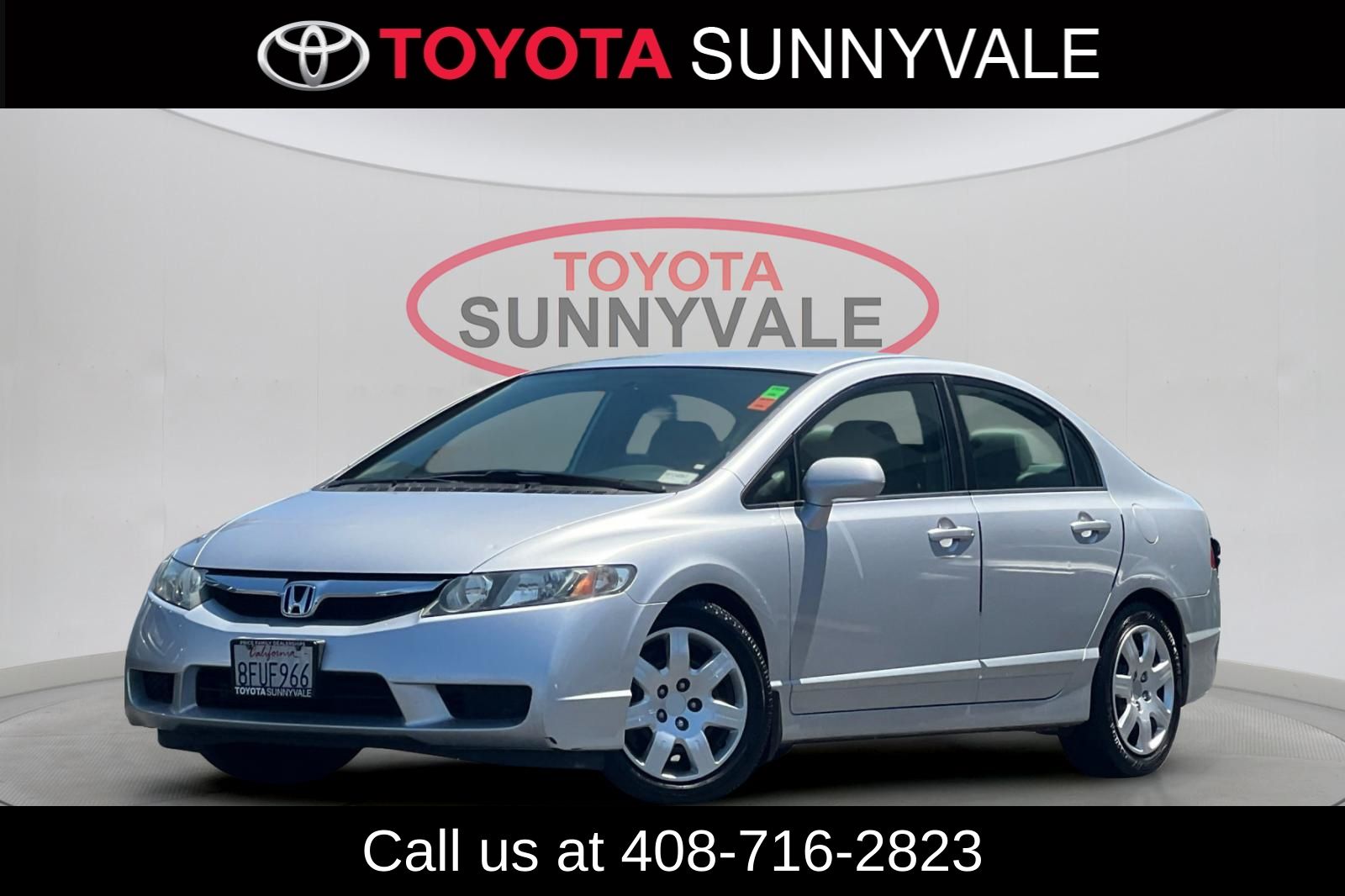 Used 2011 Honda Civic LX with VIN 2HGFA1F54BH303878 for sale in Sunnyvale, CA