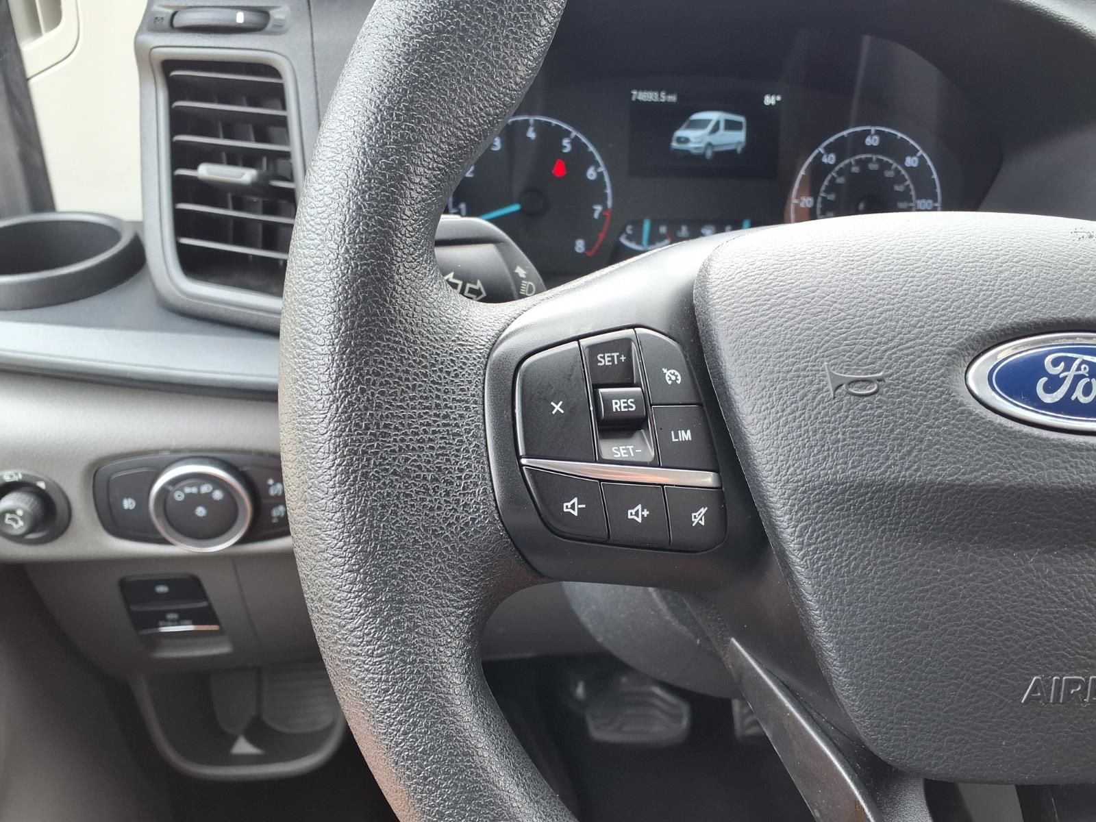 2023 Ford Transit-350 XLT White at North Houston Mitsubishi