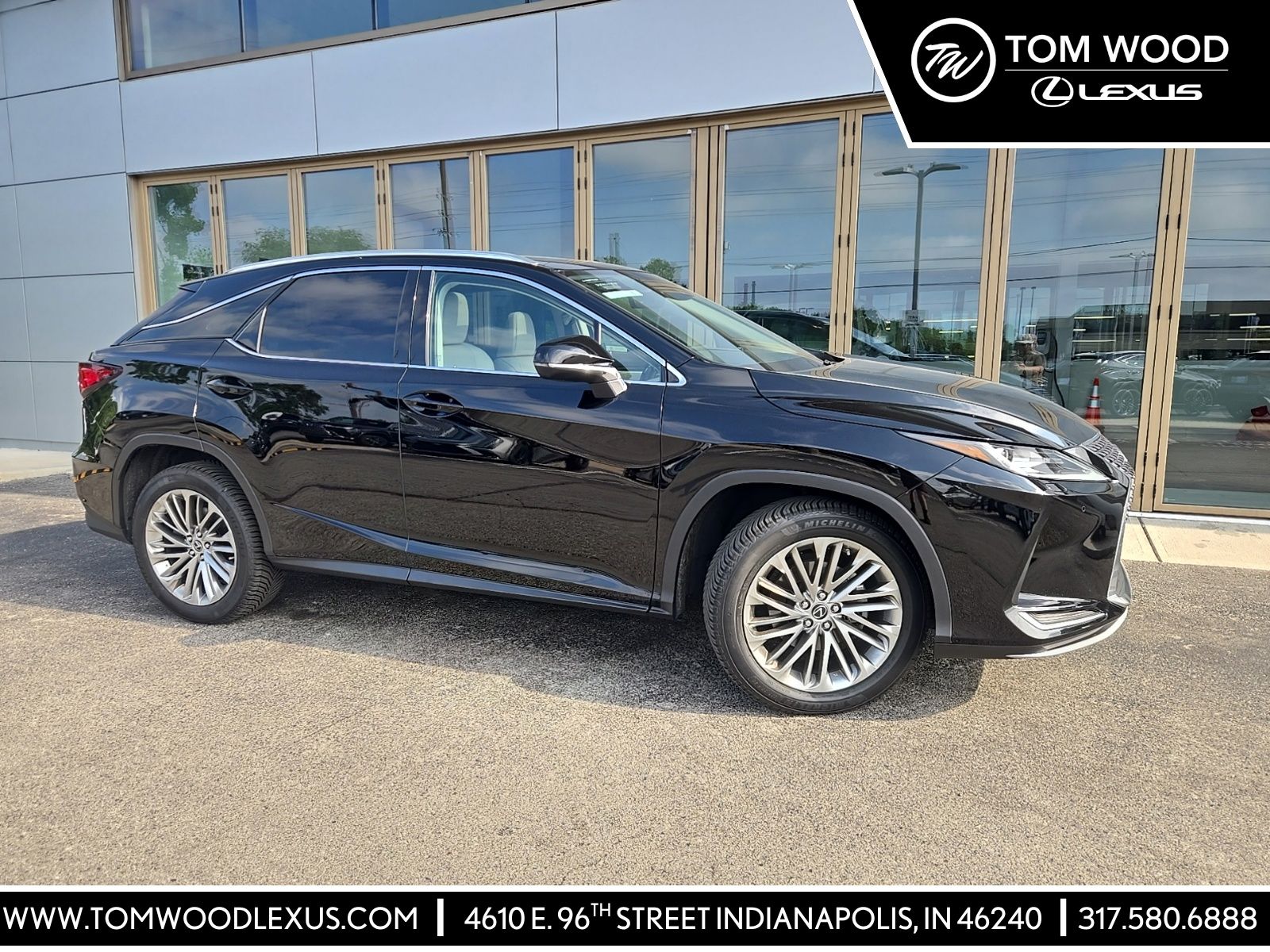 Black (Obsidian) 2021 Lexus RX SUV / Crossover All-Wheel Drive 8-Speed Automatic