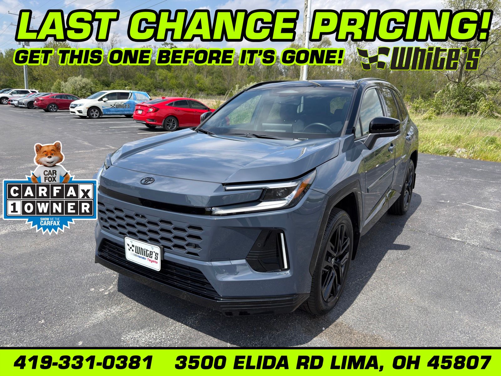 Storm Cloud 2026 Toyota RAV4 XSE AWD SUV / Crossover All-Wheel Drive Continuously Variable Transmission