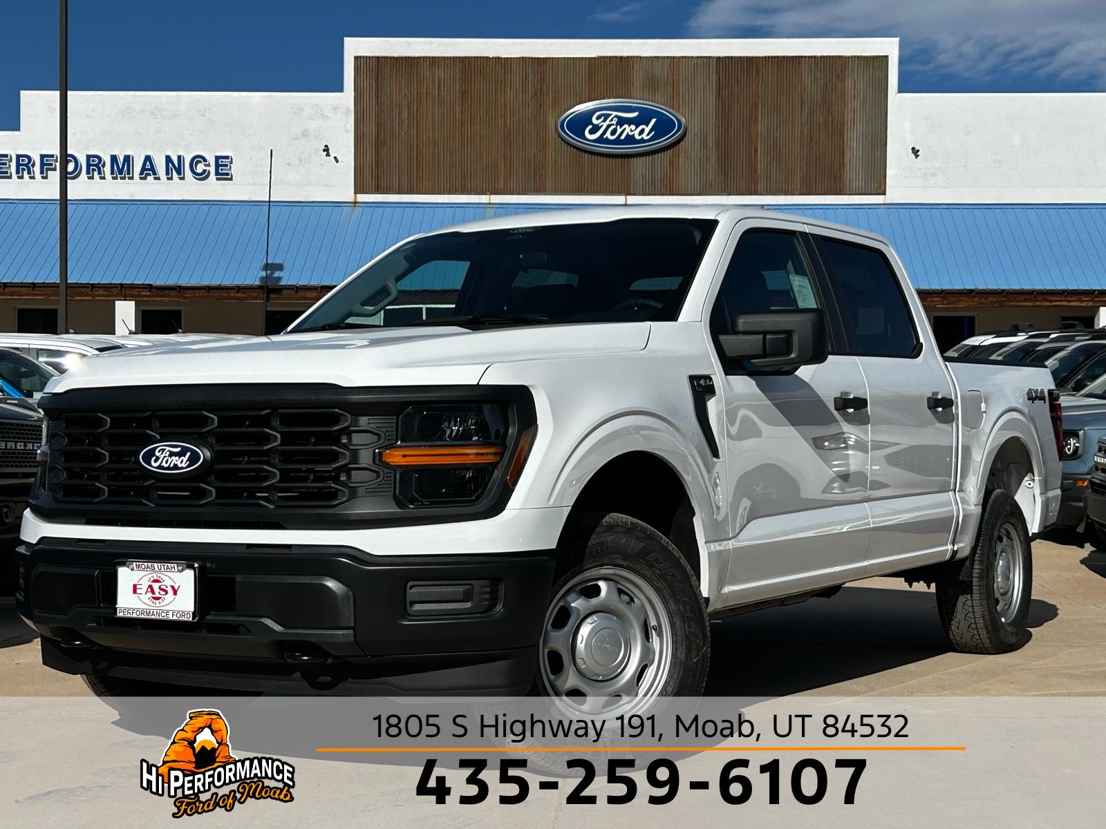 Oxford White 2025 Ford F-150 Pickup Truck Four-Wheel Drive Automatic