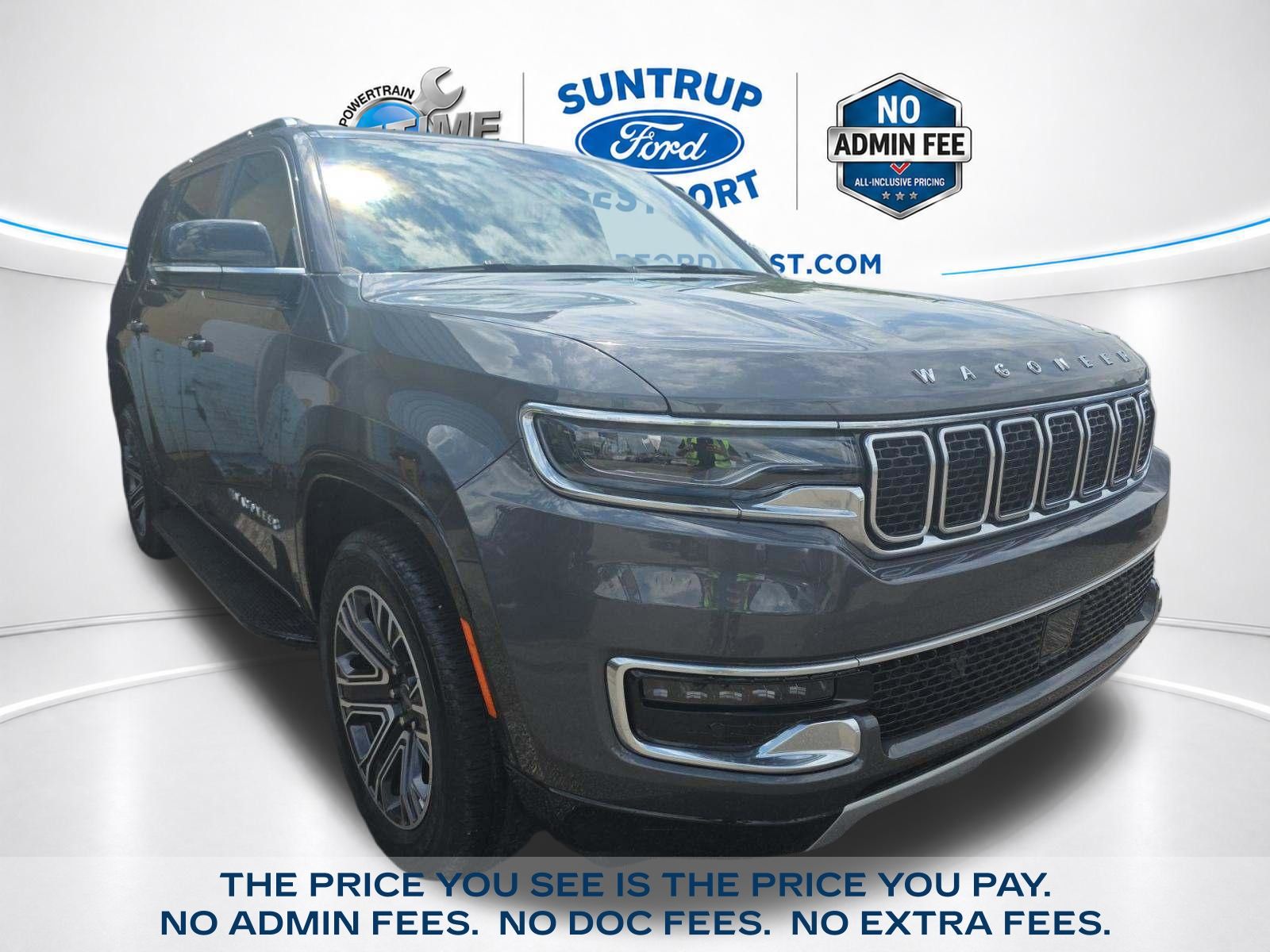 Baltic Gray Metallic Clearcoat 2025 Jeep Wagoneer Series II RWD SUV / Crossover 4X2 8-Speed Automatic
