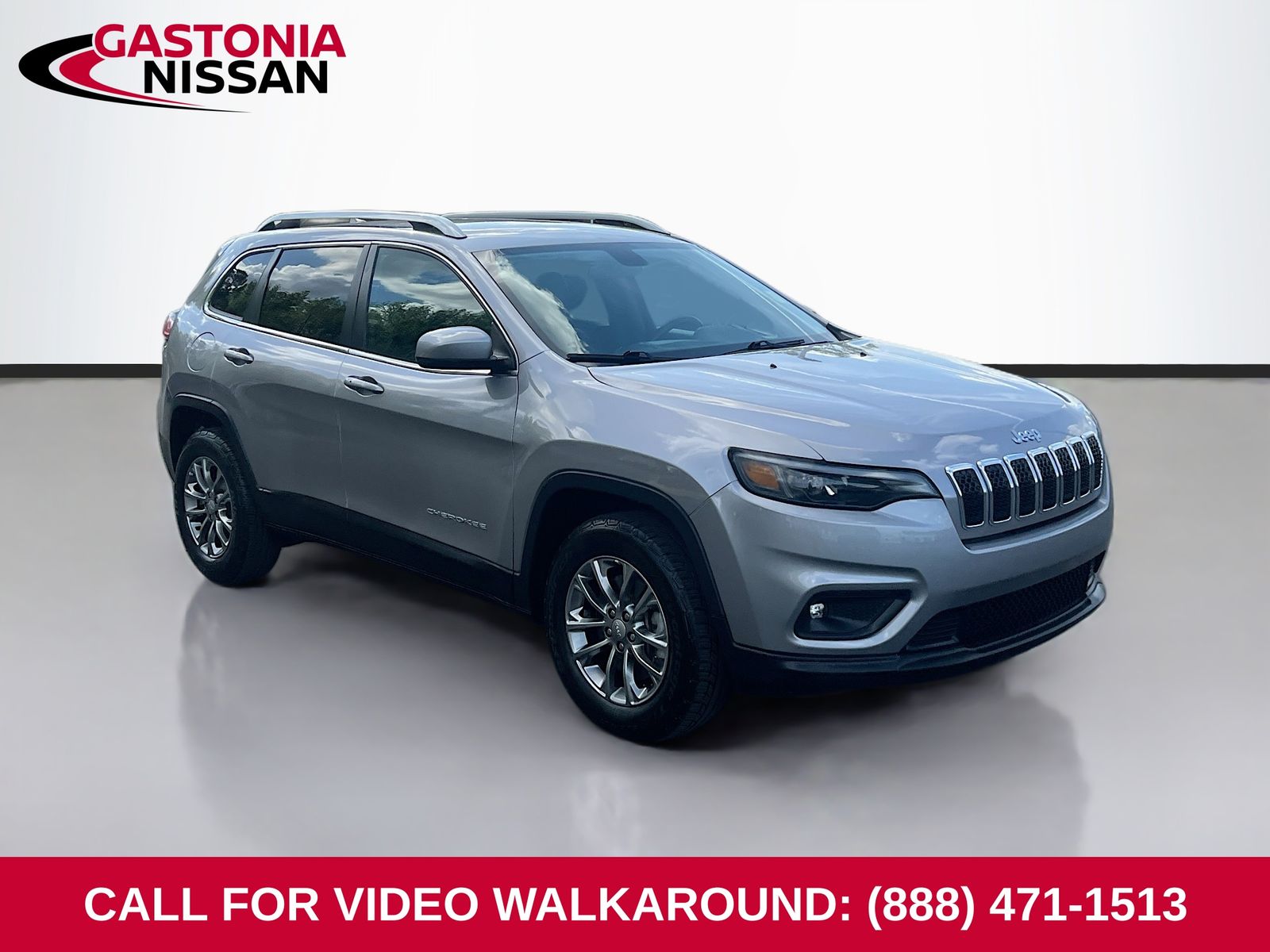 Billet Silver Metallic Clearcoat 2019 Jeep Cherokee Latitude Plus 4WD SUV / Crossover Four-Wheel Drive 9-Speed Automatic