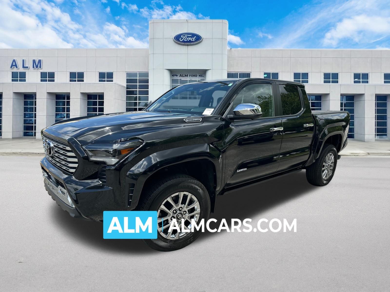 Black 2024 Toyota Tacoma Pickup Truck Four-Wheel Drive 8-Speed Automatic