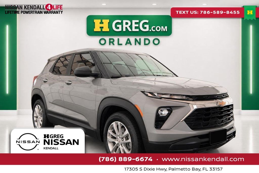 Sterling Gray Metallic 2025 Chevrolet Trailblazer SUV / Crossover Front-Wheel Drive Continuously Variable Transmission