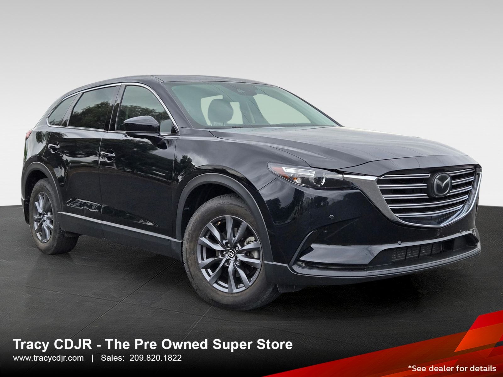 Jet Black Mica 2022 Mazda CX-9 Touring AWD SUV / Crossover All-Wheel Drive 6-Speed Automatic
