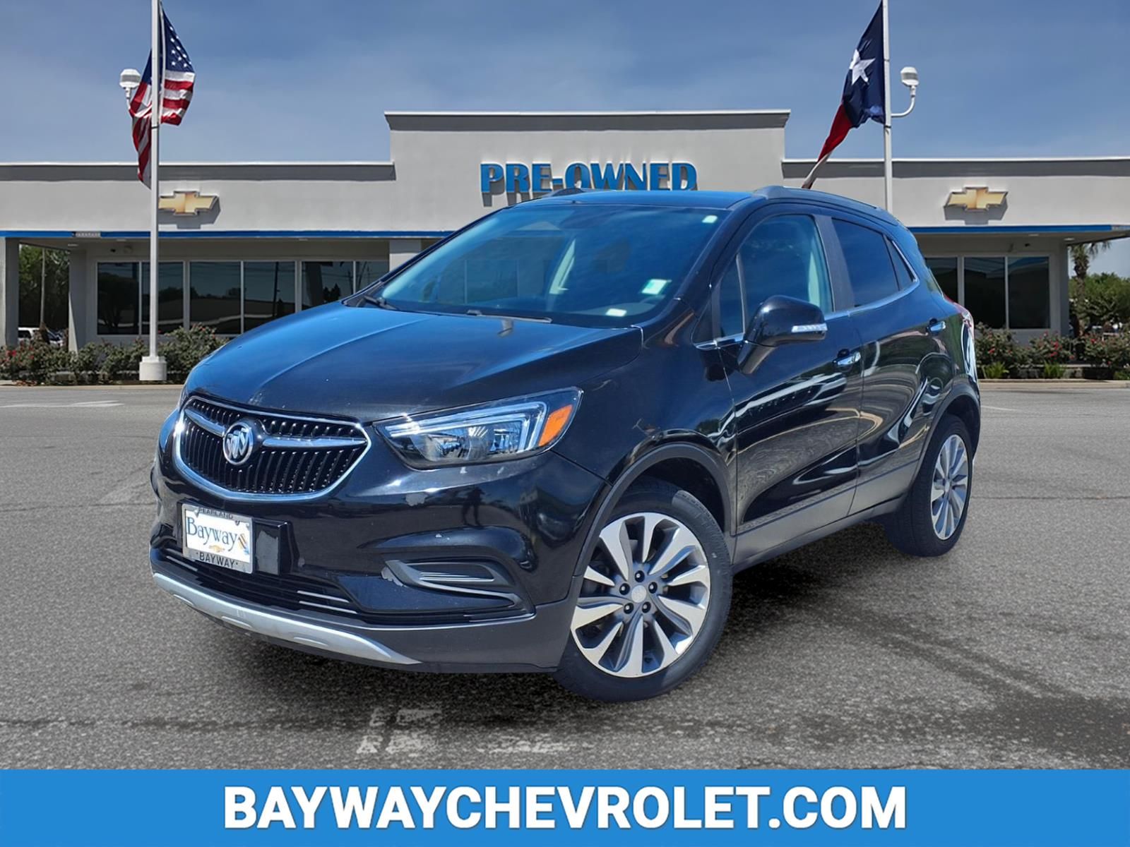 Black (Ebony Twilight Metallic) 2019 Buick Encore Preferred FWD SUV / Crossover Front-Wheel Drive 6-Speed Automatic Overdrive