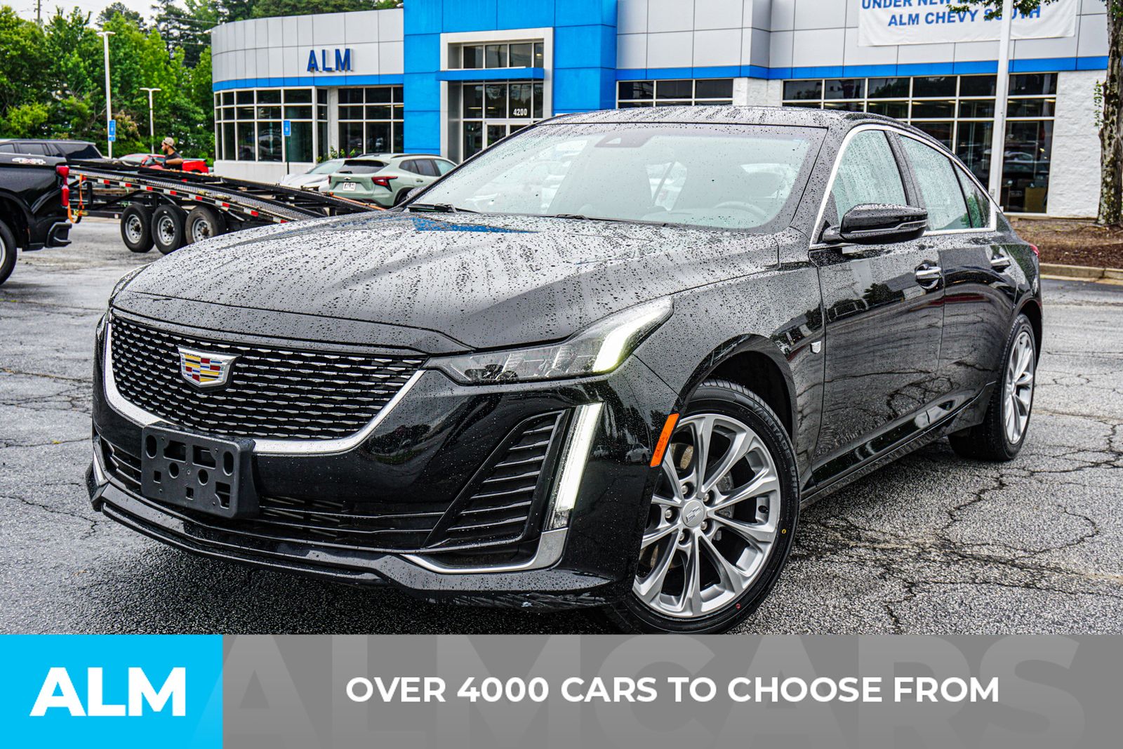 Used 2021 Black Cadillac Premium Luxury image 3