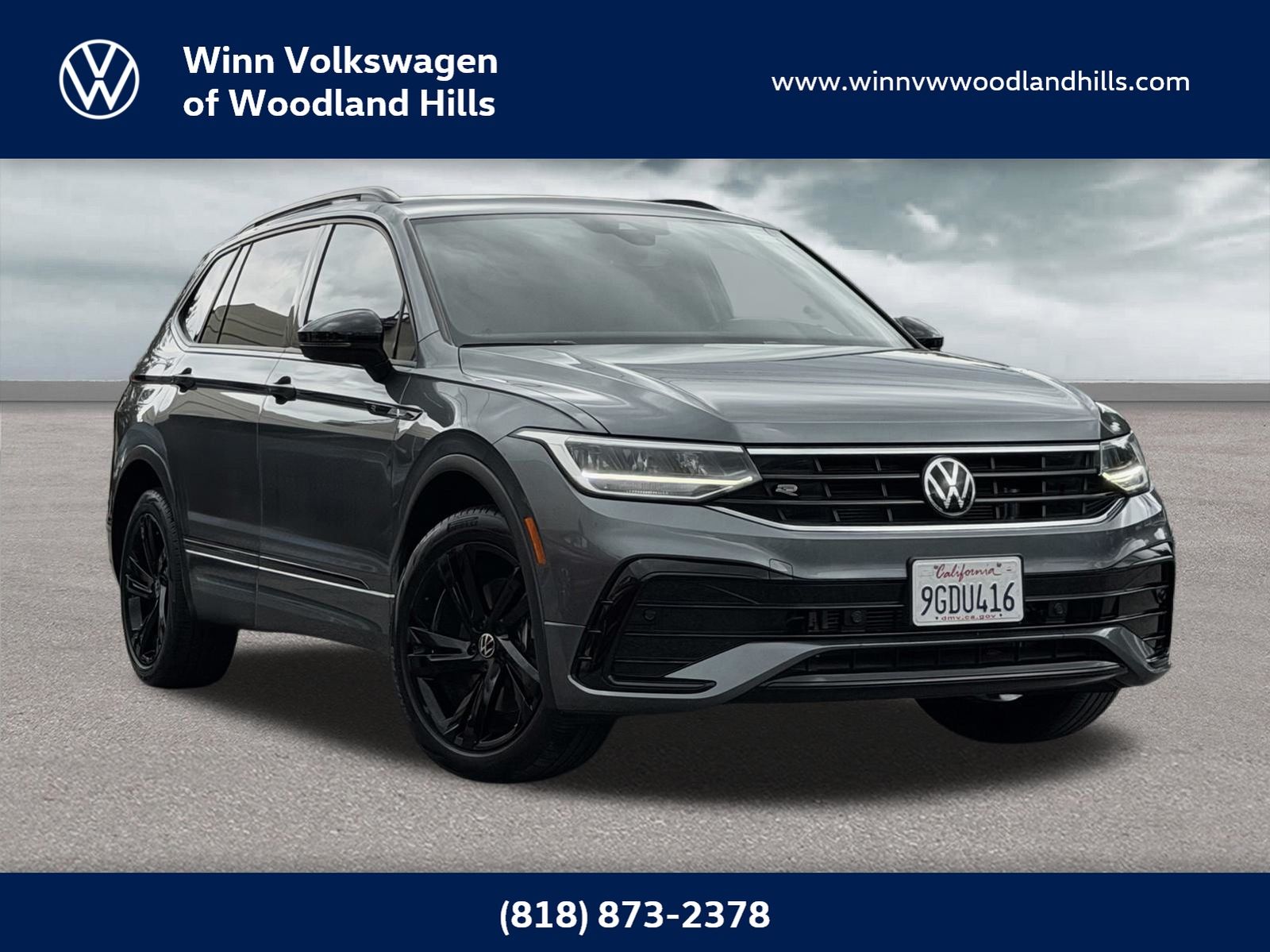 2023 Volkswagen Tiguan 2.0T SE R-Line Black