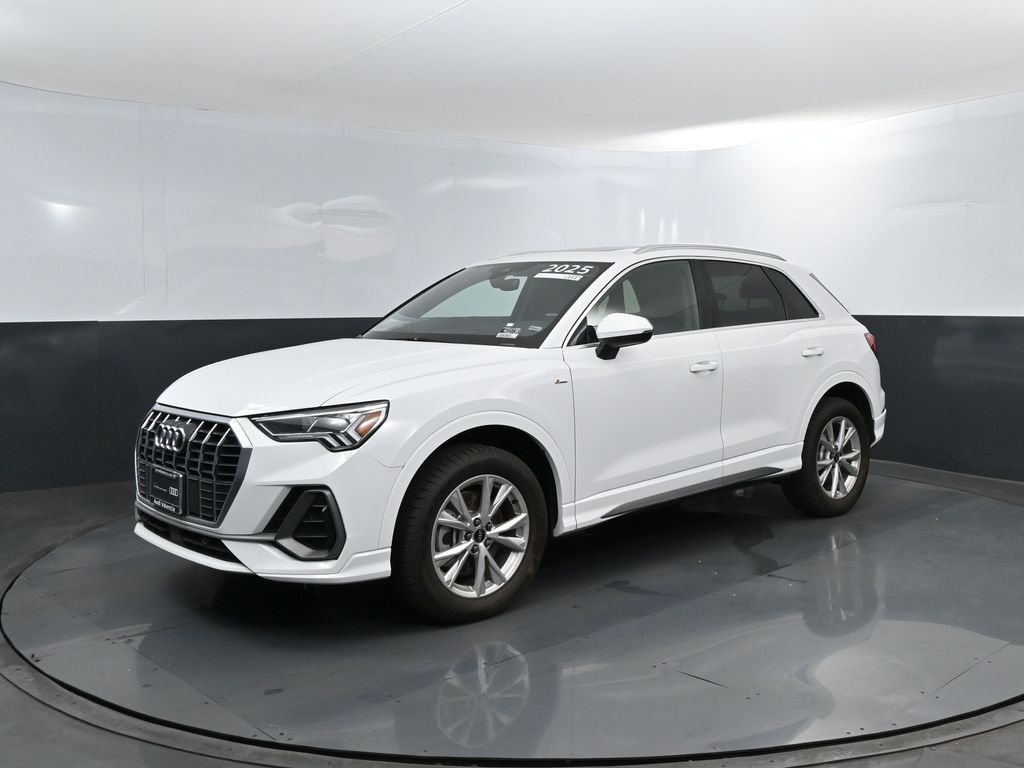 White 2025 Audi Q3 SUV / Crossover All-Wheel Drive 8-Speed Automatic