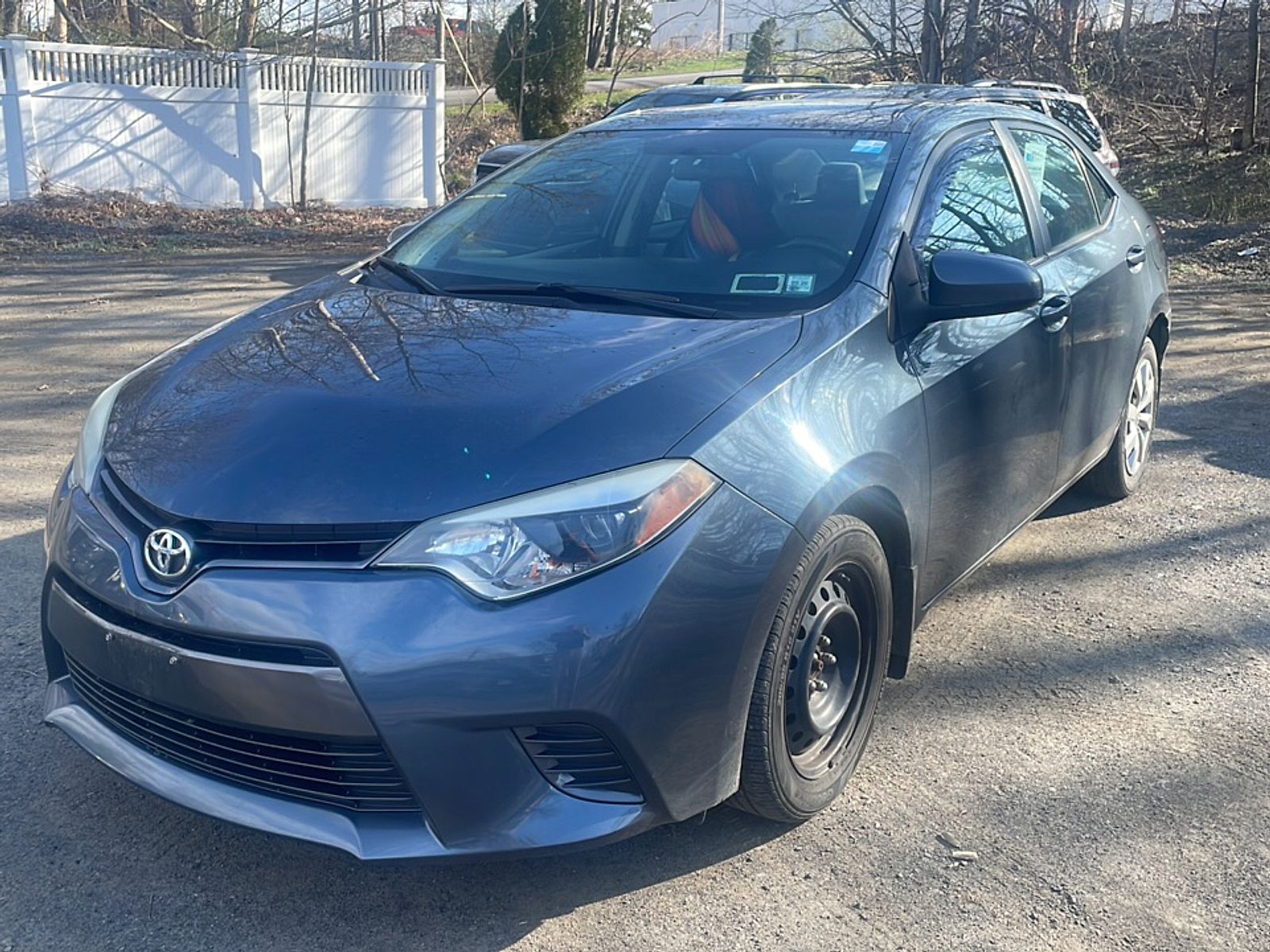 Slate Metallic 2016 Toyota Corolla LE Sedan Front-Wheel Drive Continuously Variable Transmission