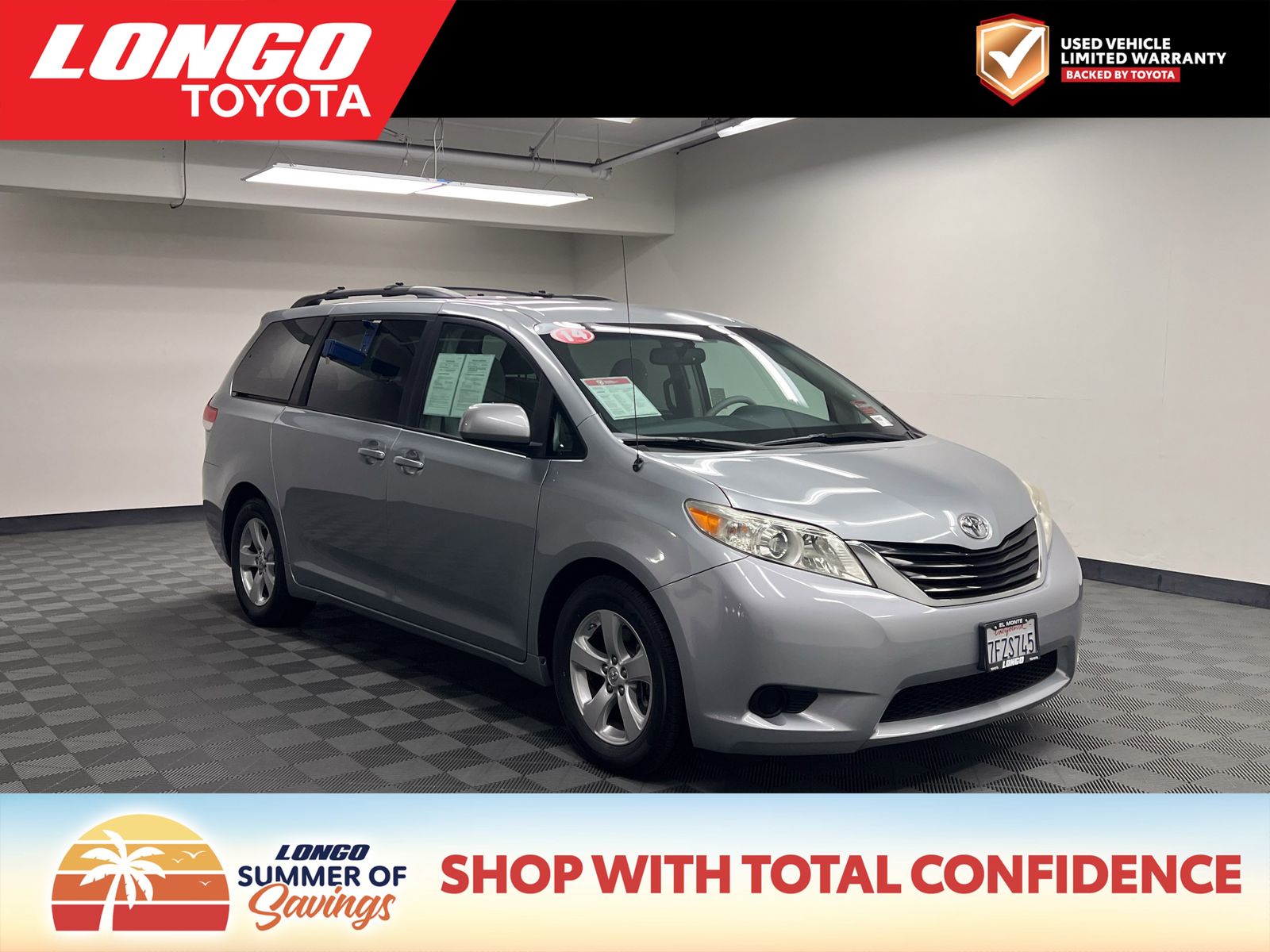 used 2014 Toyota Sienna car, priced at $16,988