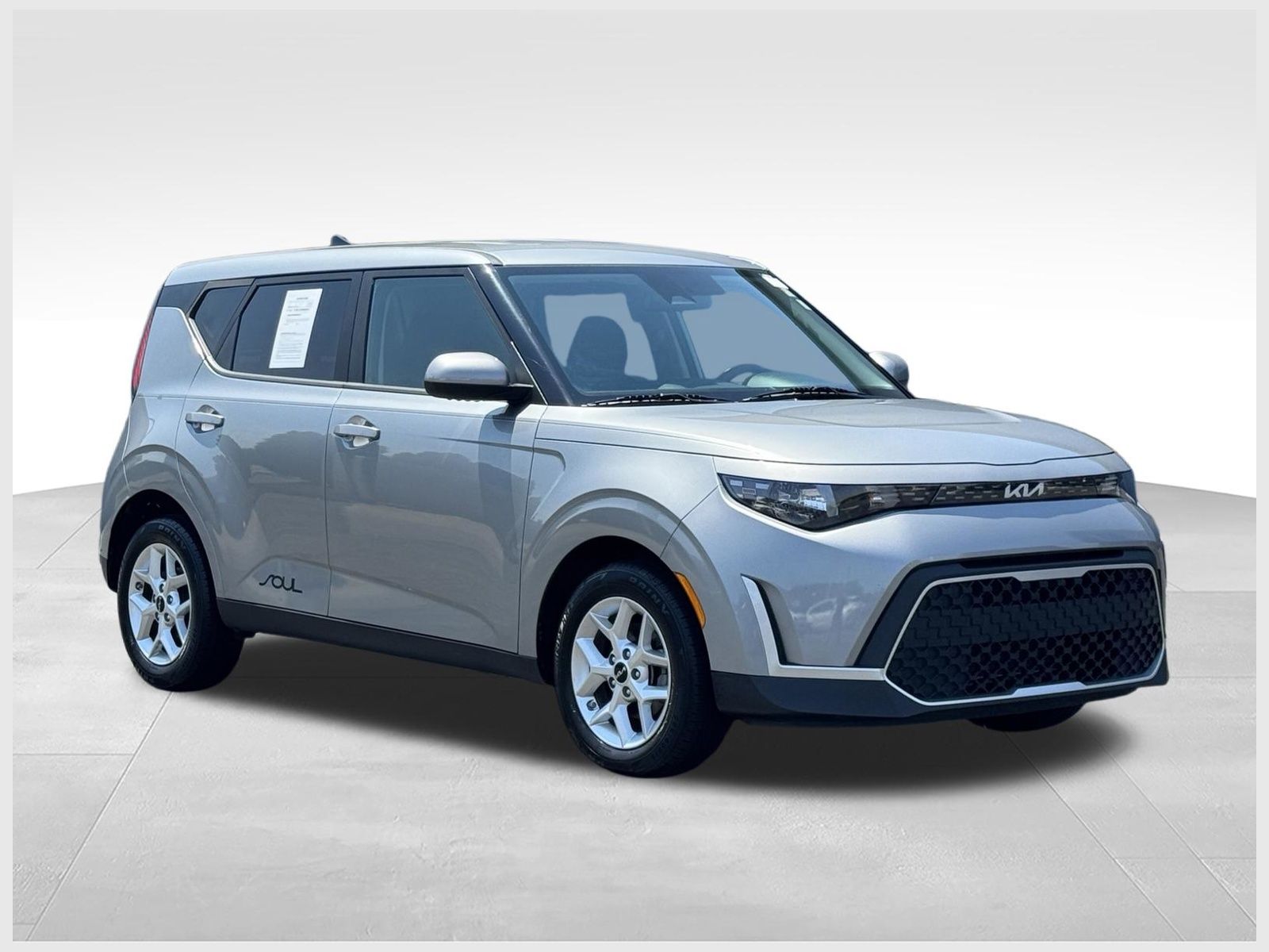 Steel Gray 2024 Kia Soul SUV / Crossover Front-Wheel Drive Continuously Variable Transmission