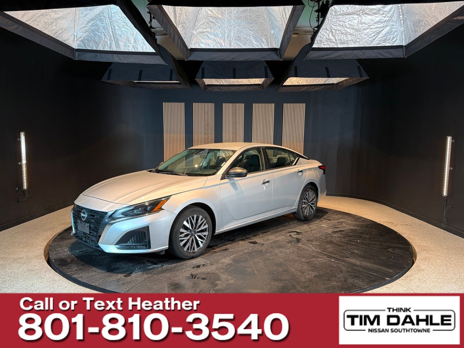Brilliant Silver Metallic 2024 Nissan Altima Sedan All-Wheel Drive Automatic