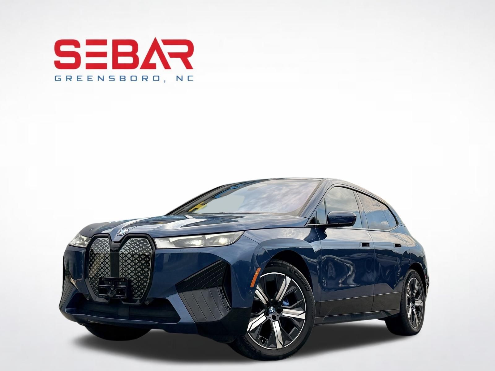 Phytonic Blue Metallic 2024 BMW iX SUV / Crossover All-Wheel Drive Automatic