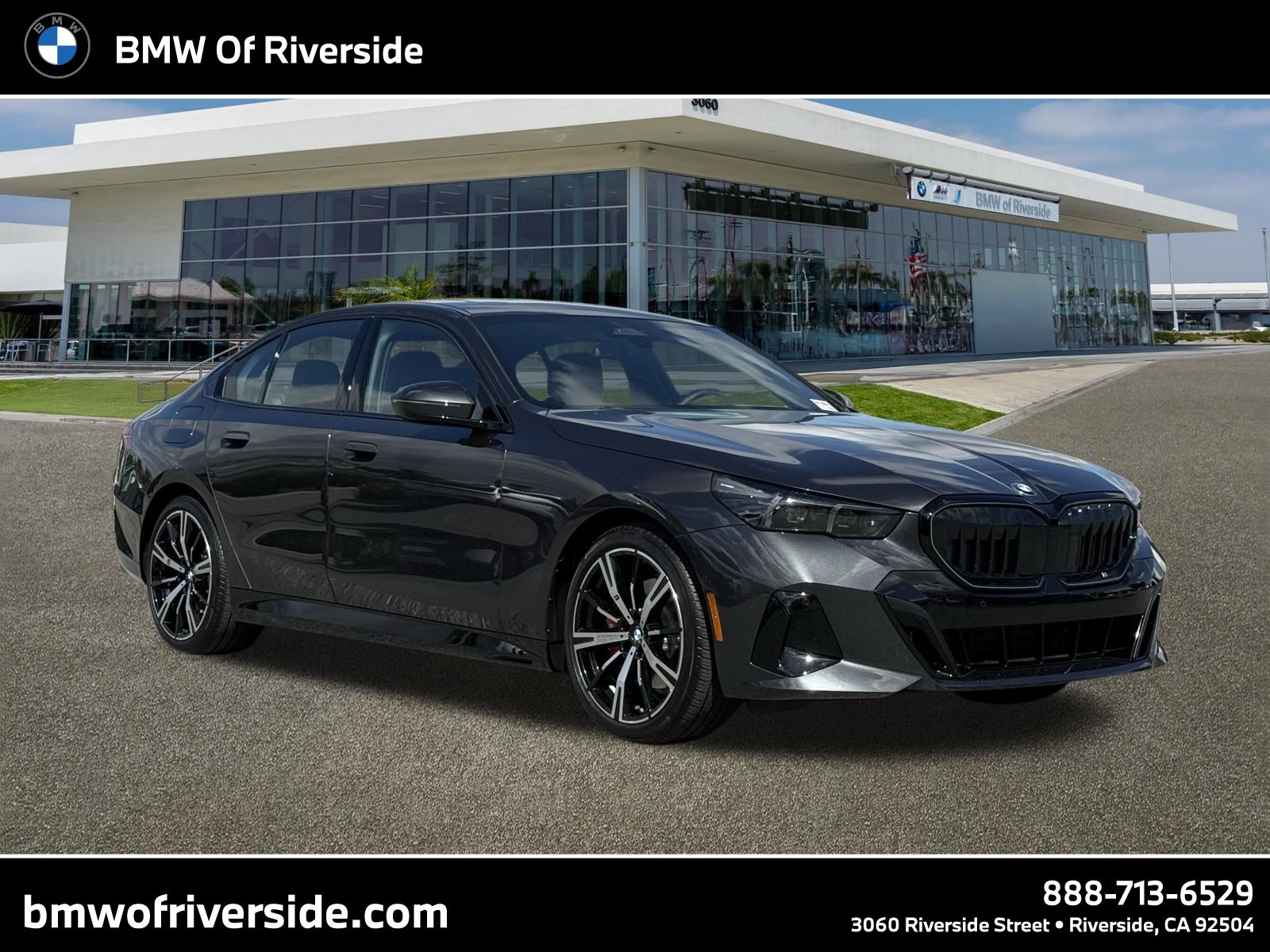 Gray (Dark Graphite Metallic) 2026 BMW 5 Series Sedan Rear-Wheel Drive 8-Speed Automatic