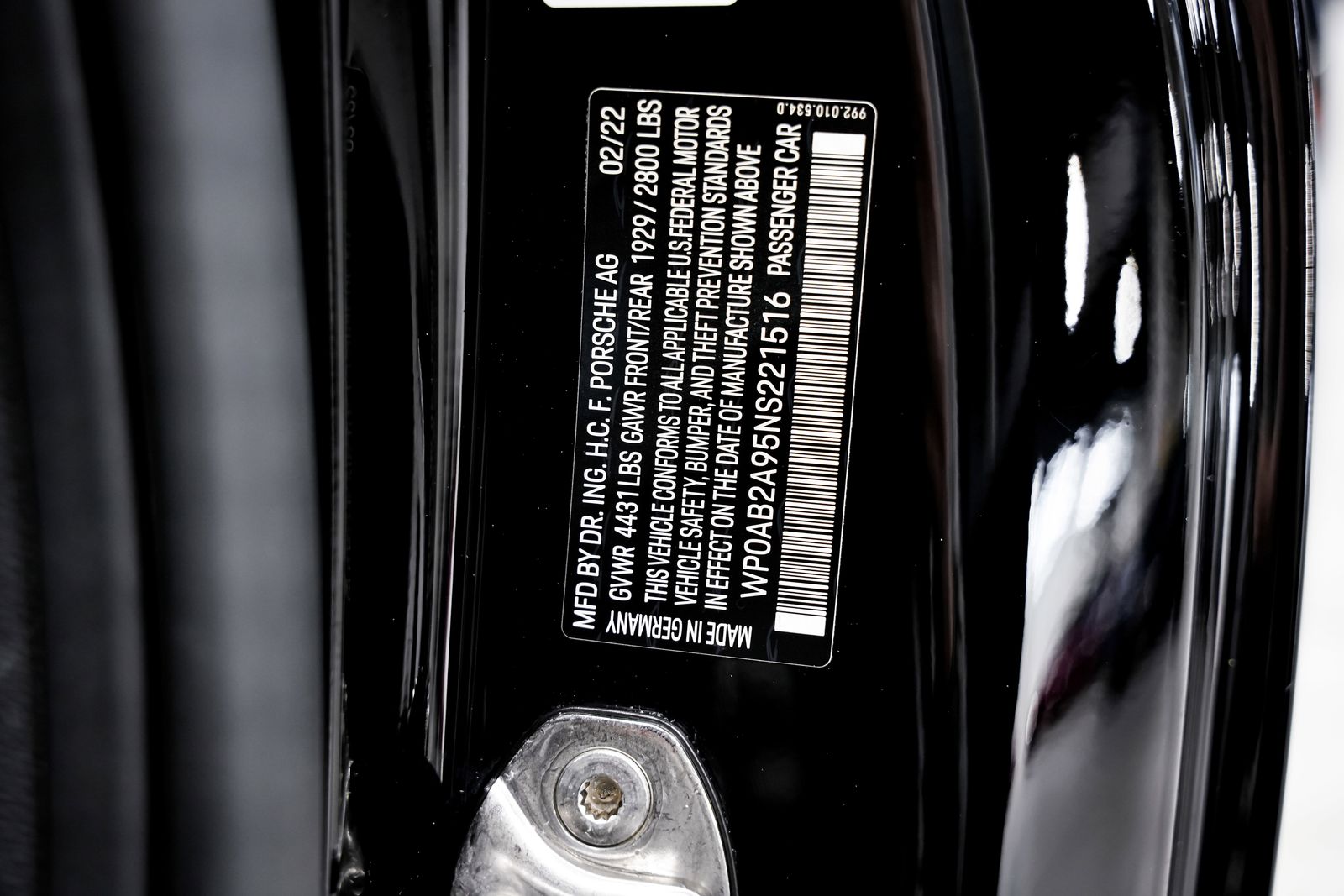 2022 Porsche 911 Carrera 4S — photo 45