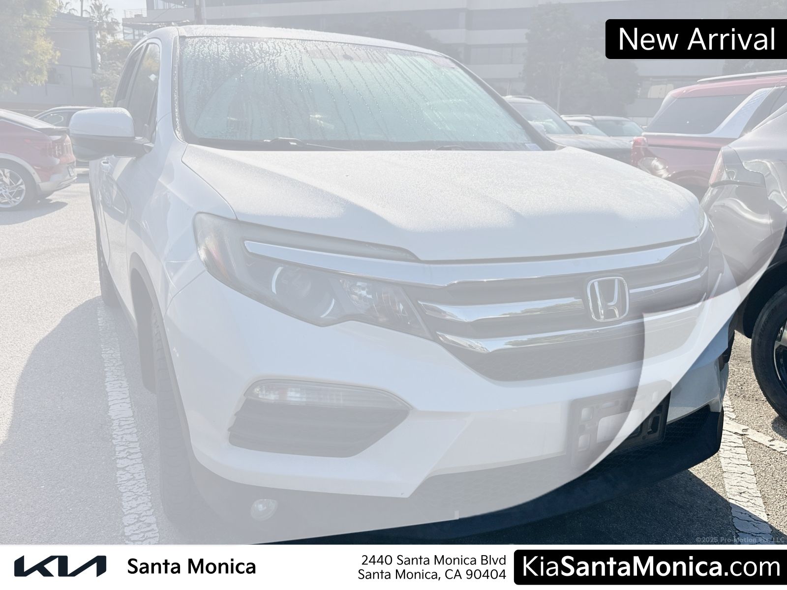 White Diamond Pearl 2018 Honda Pilot EX FWD SUV / Crossover Front-Wheel Drive 6-Speed Automatic