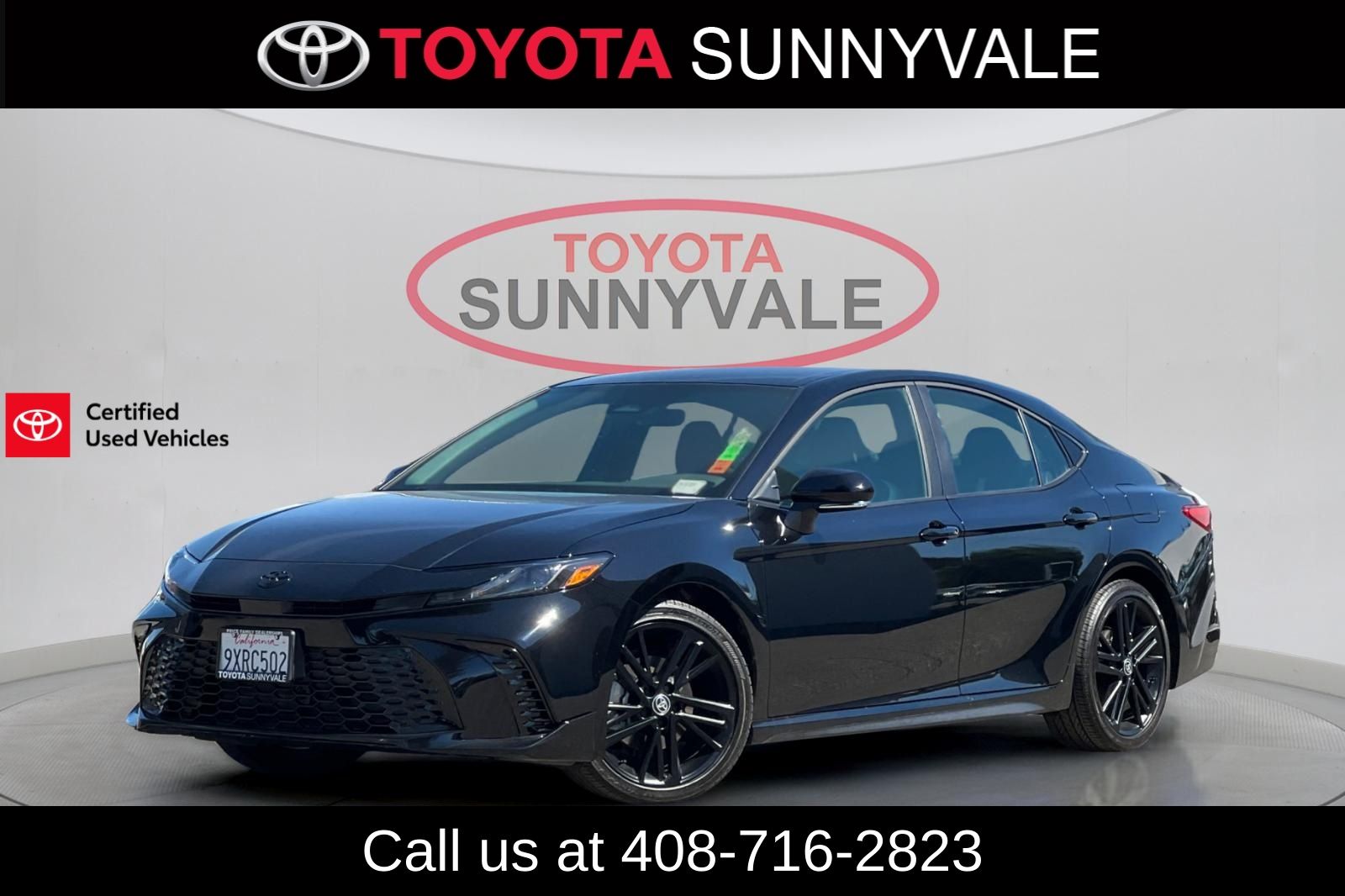 Midnight Black Metallic 2026 Toyota Camry Nightshade FWD Sedan Front-Wheel Drive Continuously Variable Transmission