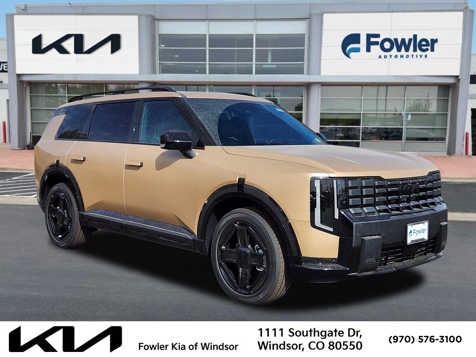 Terrain Brown Matte 2027 Kia Telluride SUV / Crossover All-Wheel Drive 8-Speed Automatic