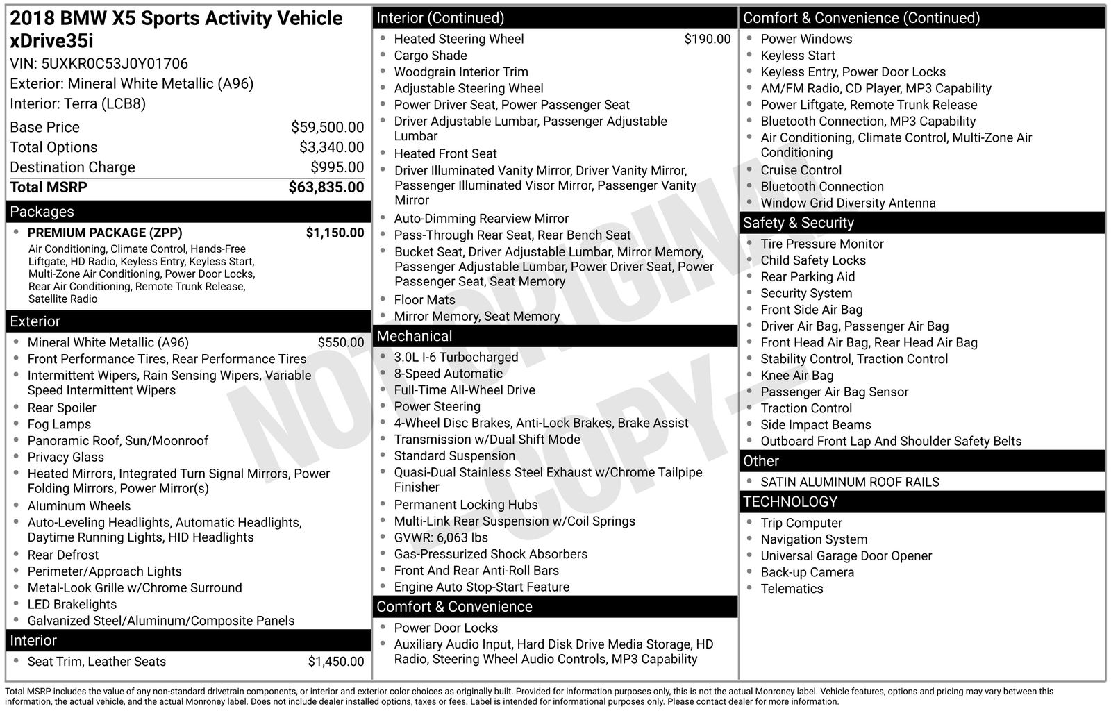 Used Car 2018 Bmw X5  Xdrive35i For Sale Under $25,000 In Austin, Texas