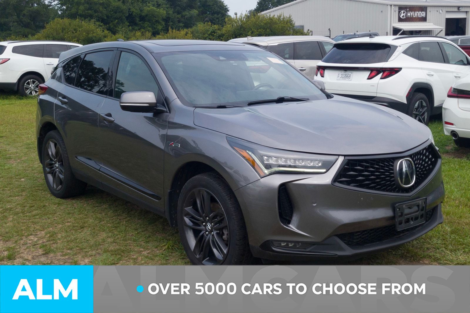 Used 2022 Liquid Carbon Metallic Acura A-Spec Package image 2