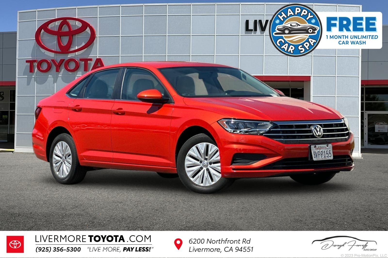 Habanero Orange Metallic 2019 Volkswagen Jetta Sedan Front-Wheel Drive 8-Speed Automatic