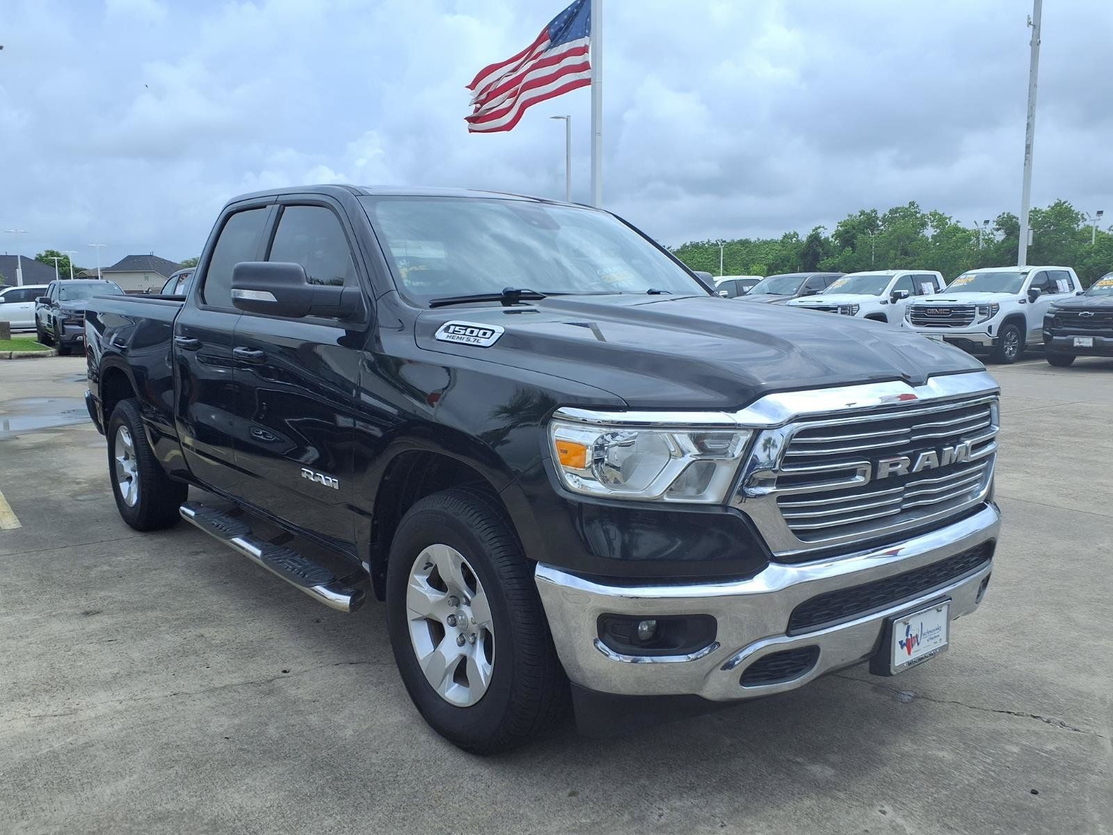 2021 Ram 1500 Big Horn/Lone Star Black at River Oaks CDJR