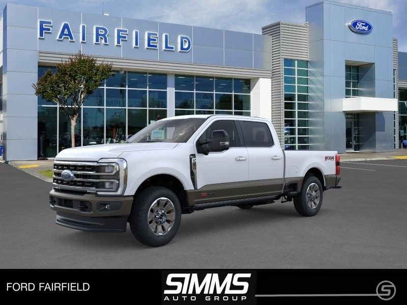 Star White Metallic Tri-Coat 2026 Ford F-250 Super Duty King Ranch Crew Cab 4WD Pickup Truck Four-Wheel Drive Automatic
