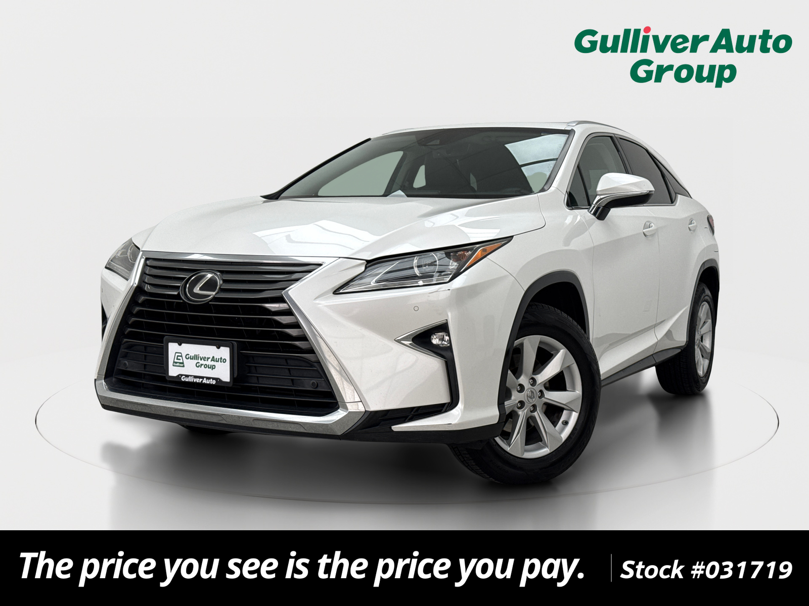 Eminent White Pearl 2016 Lexus RX 350 AWD SUV / Crossover All-Wheel Drive 8-Speed Automatic