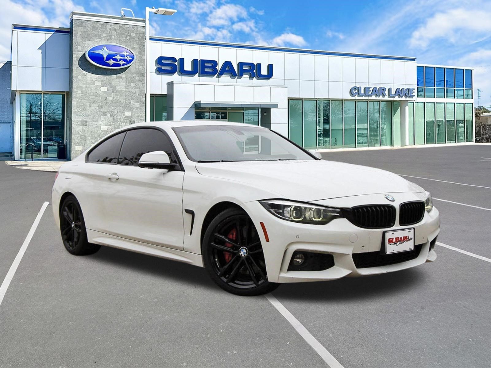 Alpine White 2018 BMW 4 Series Coupe Rear-Wheel Drive 8-Speed Automatic