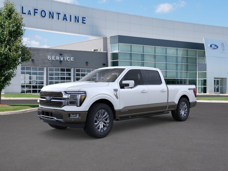 White 2026 Ford F-150 King Ranch SuperCrew 4WD Pickup Truck Four-Wheel Drive Automatic