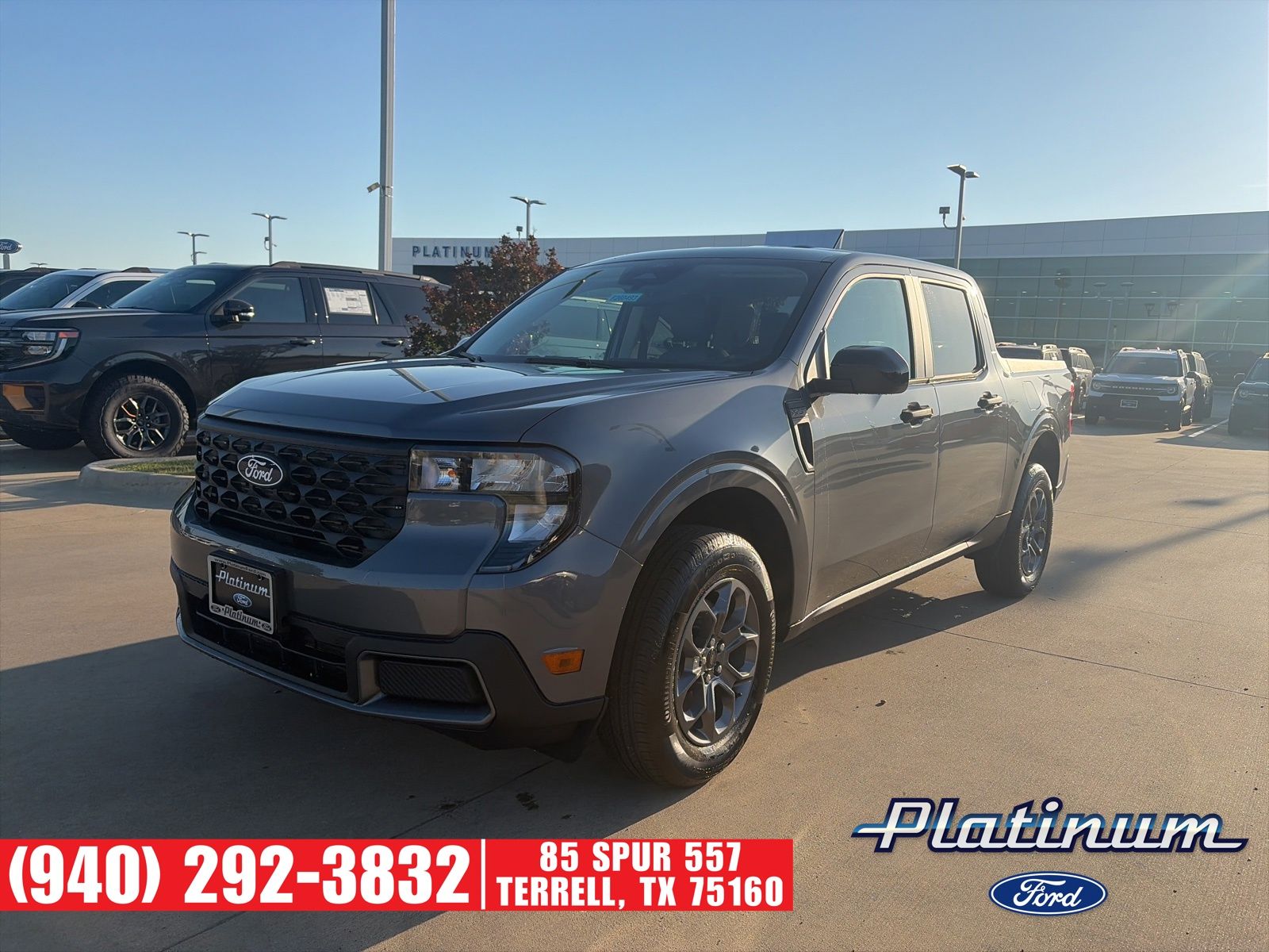 Carbonized Gray Metallic 2026 Ford Maverick Pickup Truck Front-Wheel Drive Continuously Variable Transmission