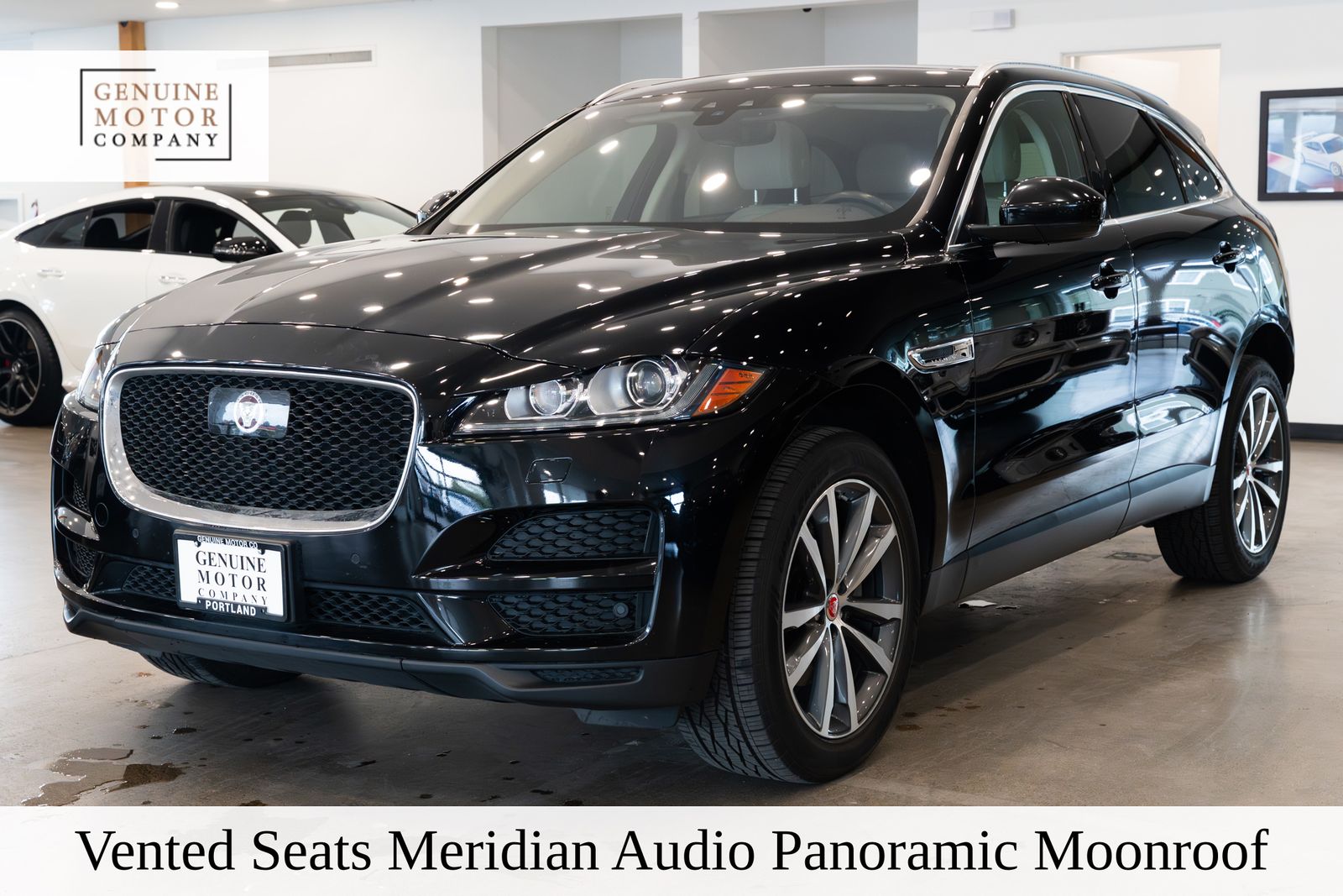 Narvik Black 2019 Jaguar F-PACE SUV / Crossover All-Wheel Drive 8-Speed Automatic