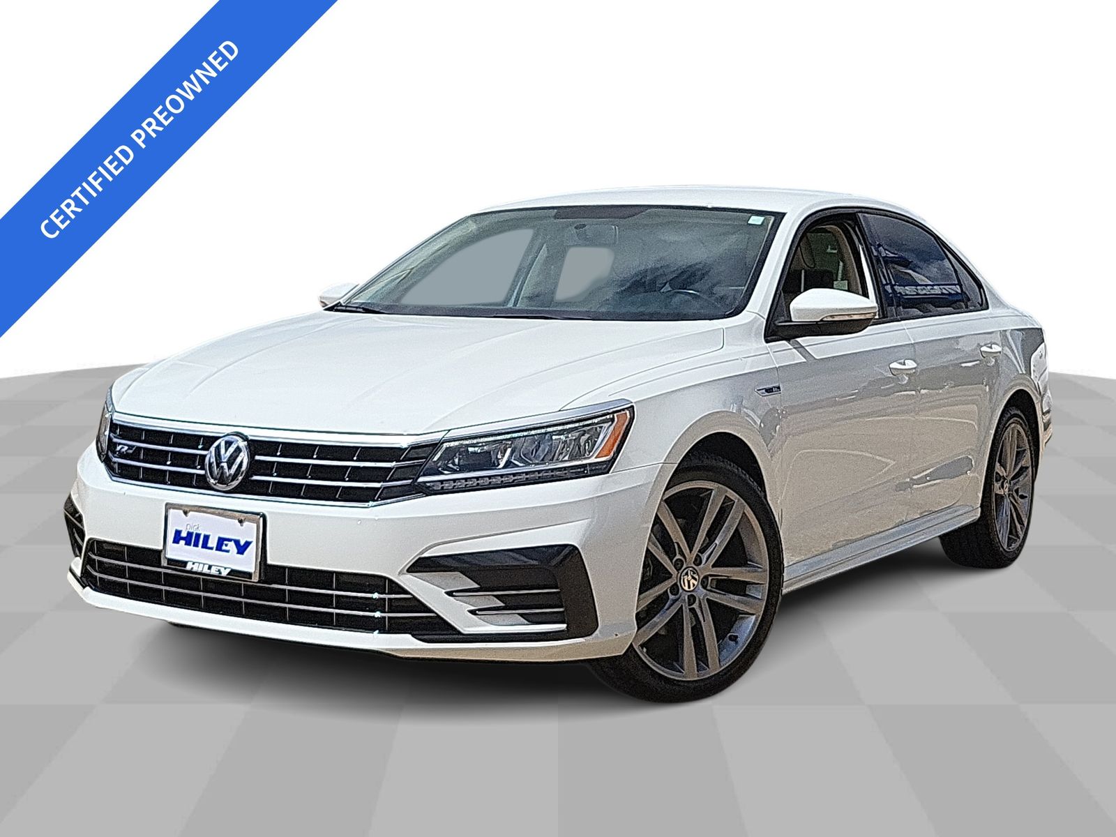 Pure White 2018 Volkswagen Passat 2.0T R-Line FWD Sedan Front-Wheel Drive 6-Speed Automatic