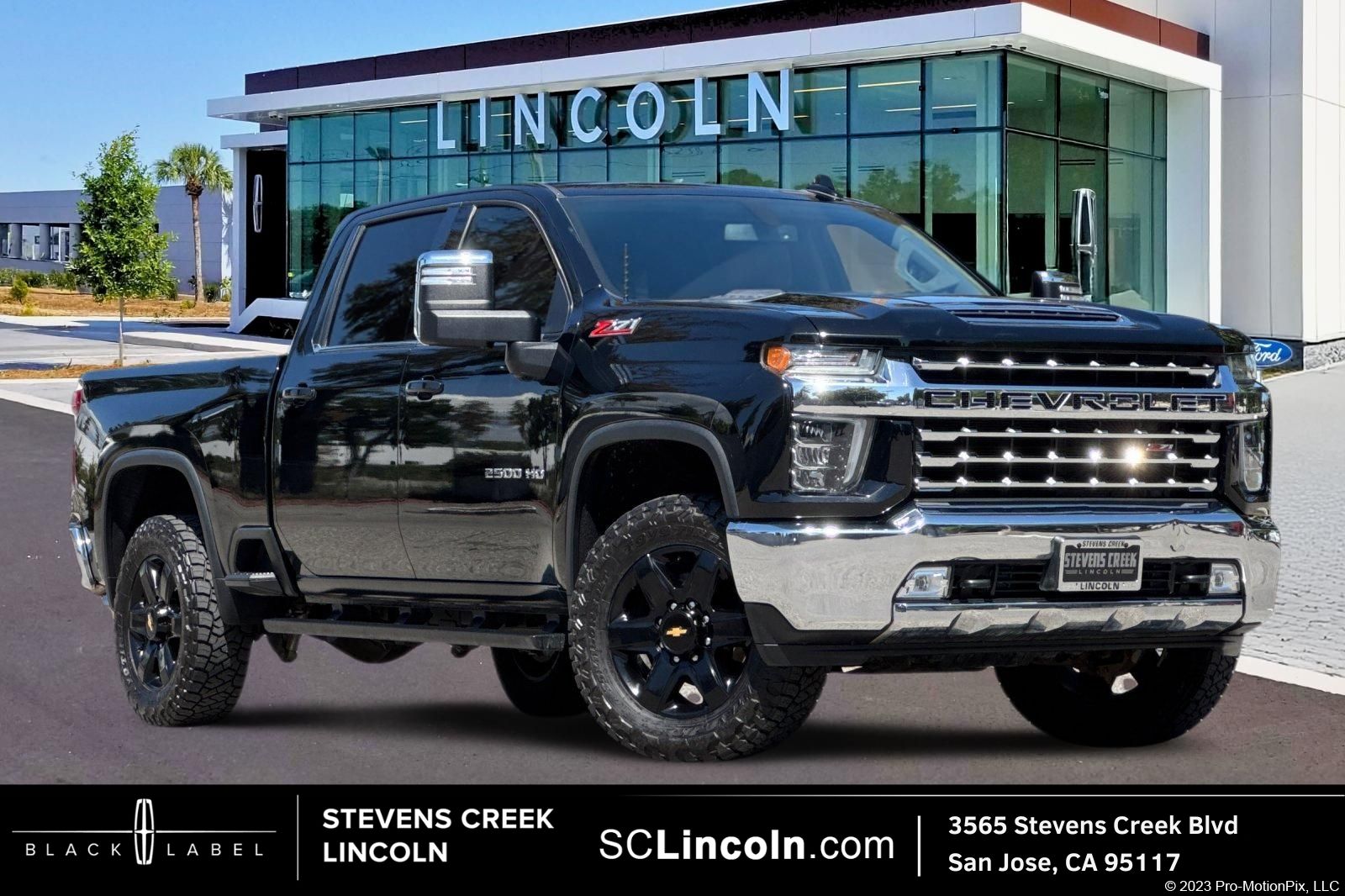 Black 2021 Chevrolet Silverado 2500HD Pickup Truck Four-Wheel Drive 6-Speed Automatic