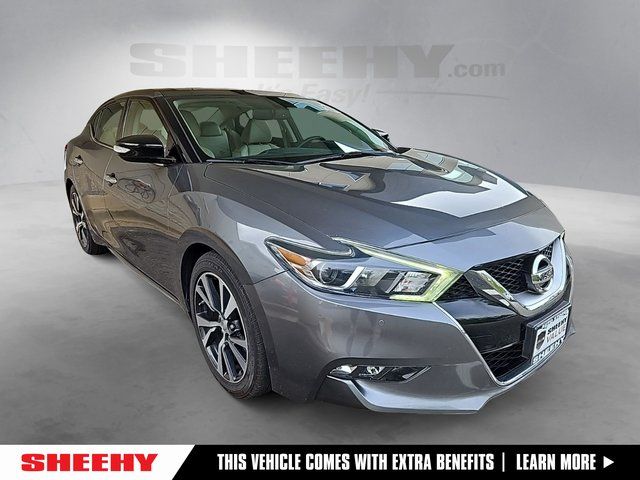 Gray (Gun Metallic) 2016 Nissan Maxima SL Sedan Front-Wheel Drive Continuously Variable Transmission
